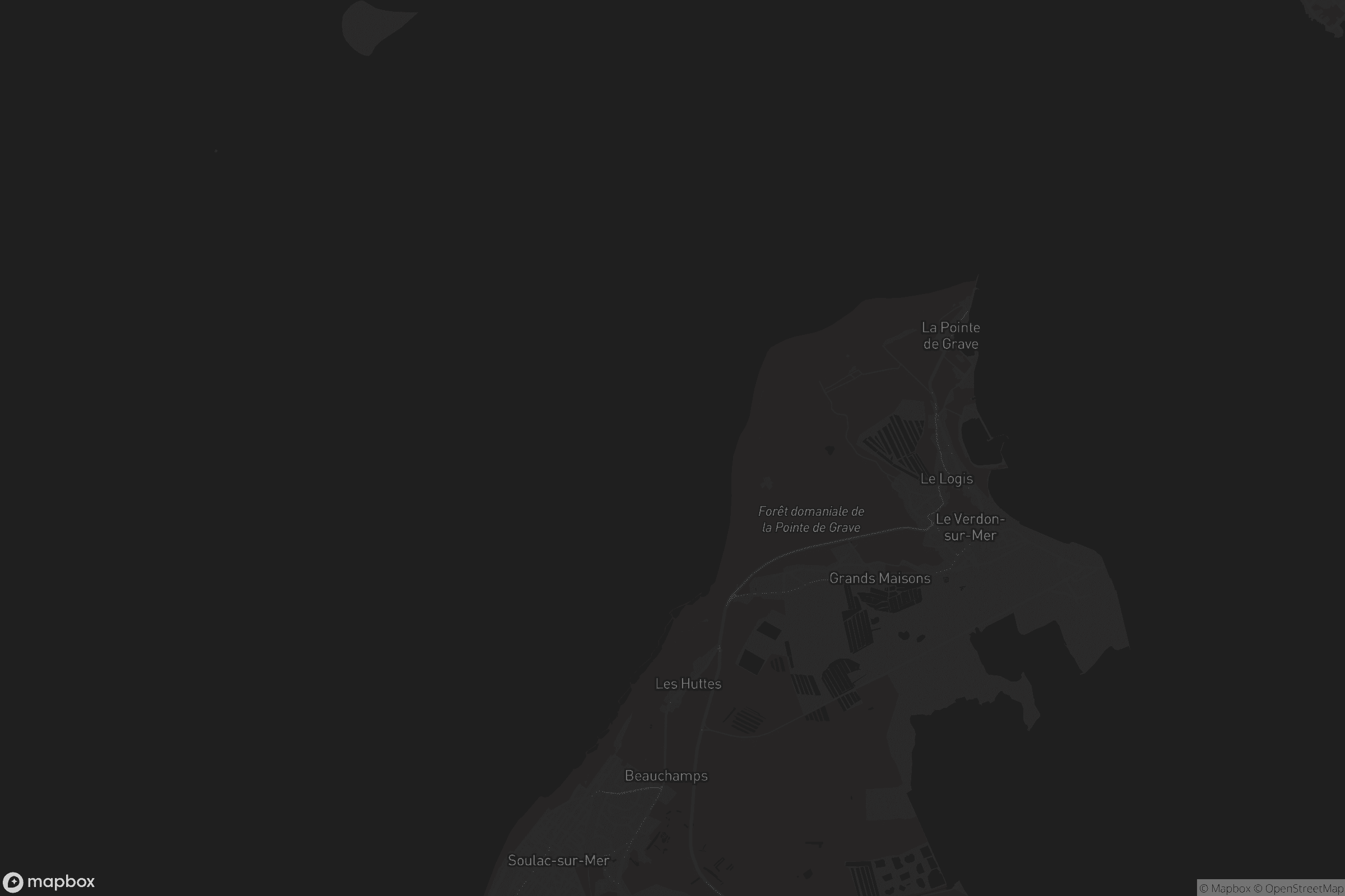 Carte de Le Verdon-sur-Mer