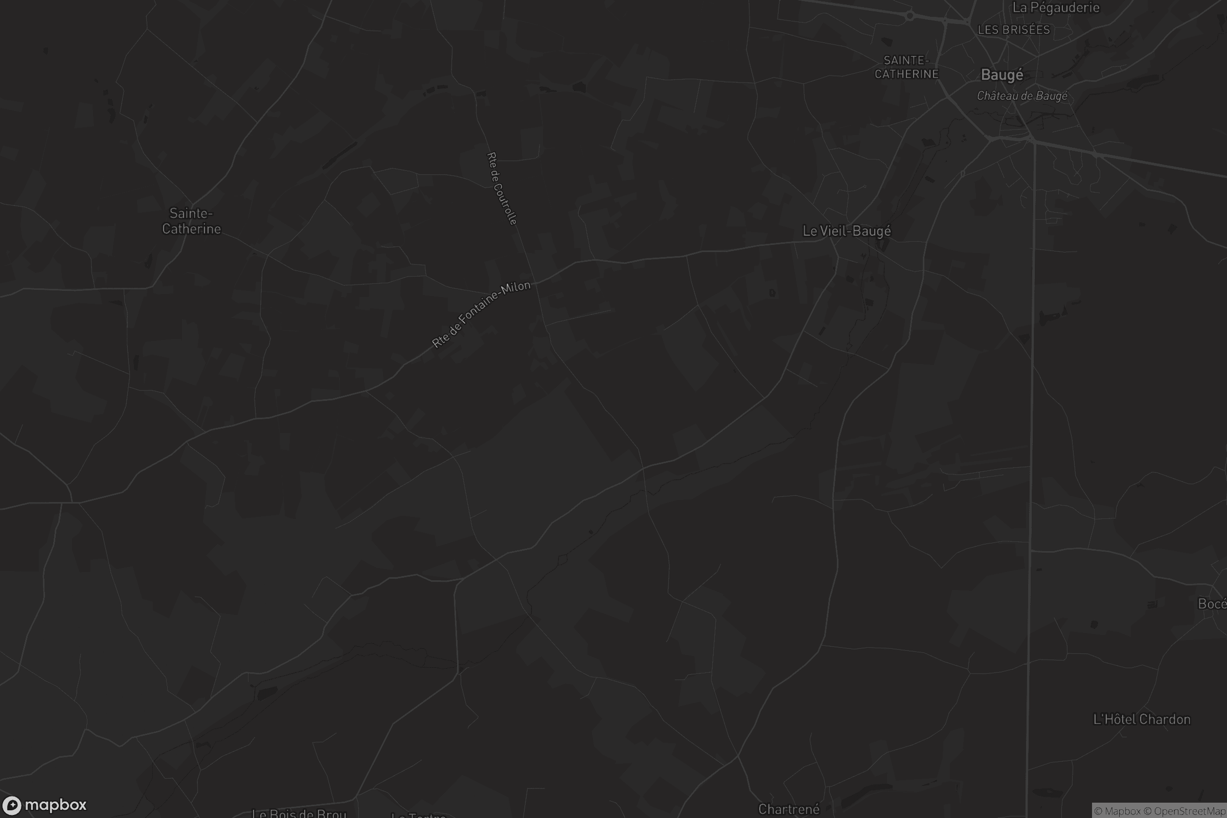 Carte de Le Vieil-Baugé