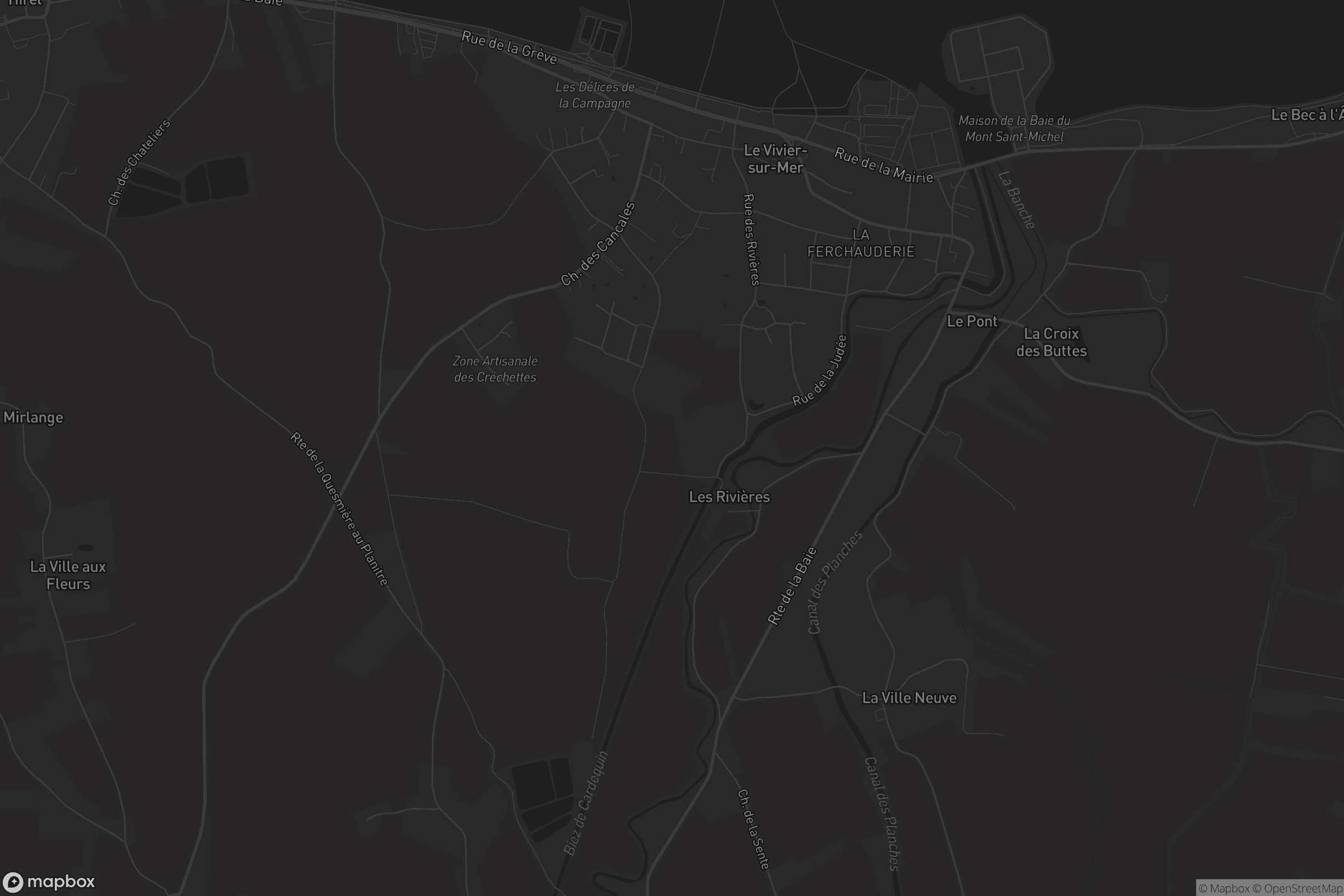 Carte de Le Vivier-sur-Mer