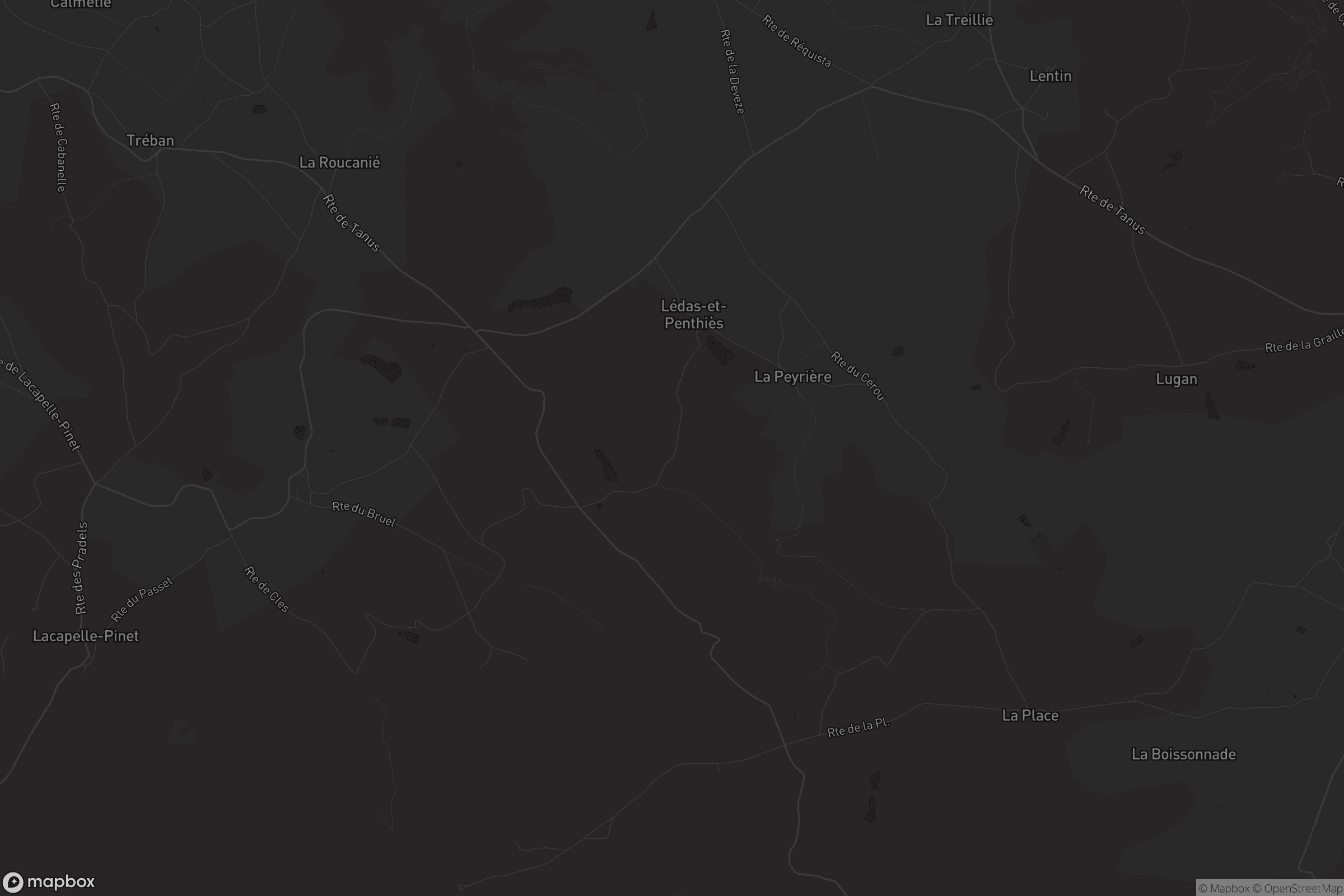 Carte de Lédas-et-Penthiès