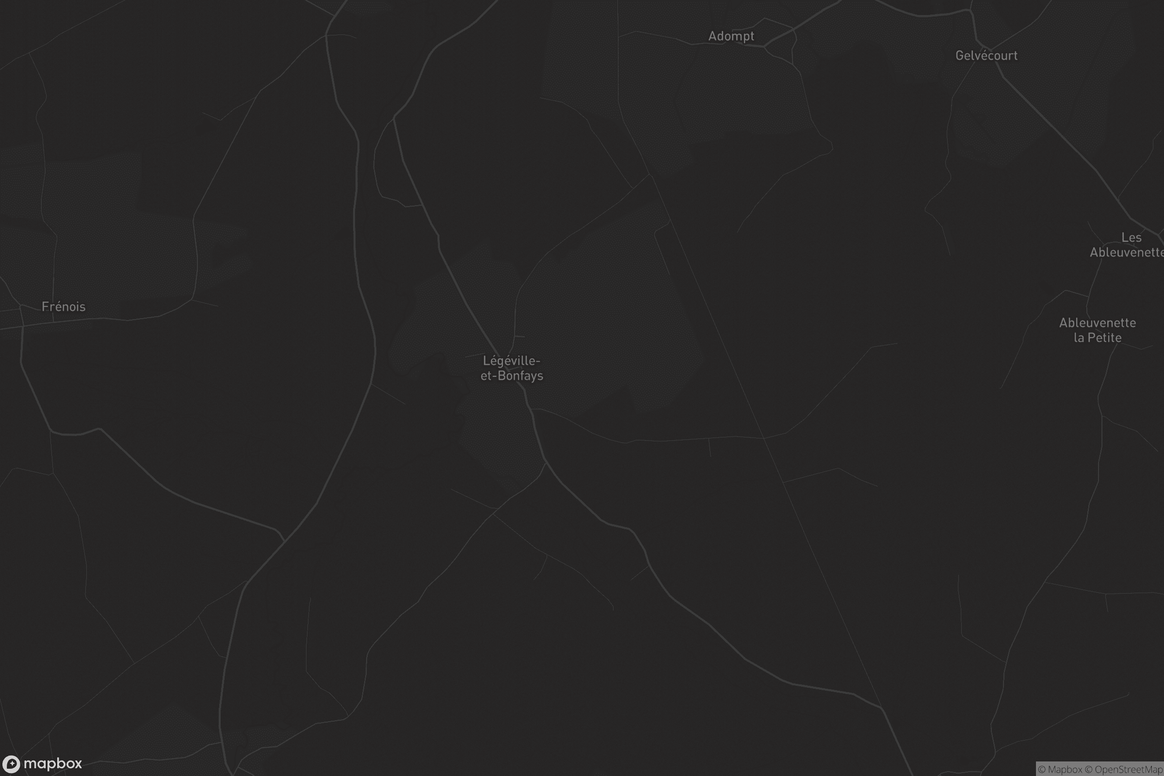 Carte de Légéville-et-Bonfays