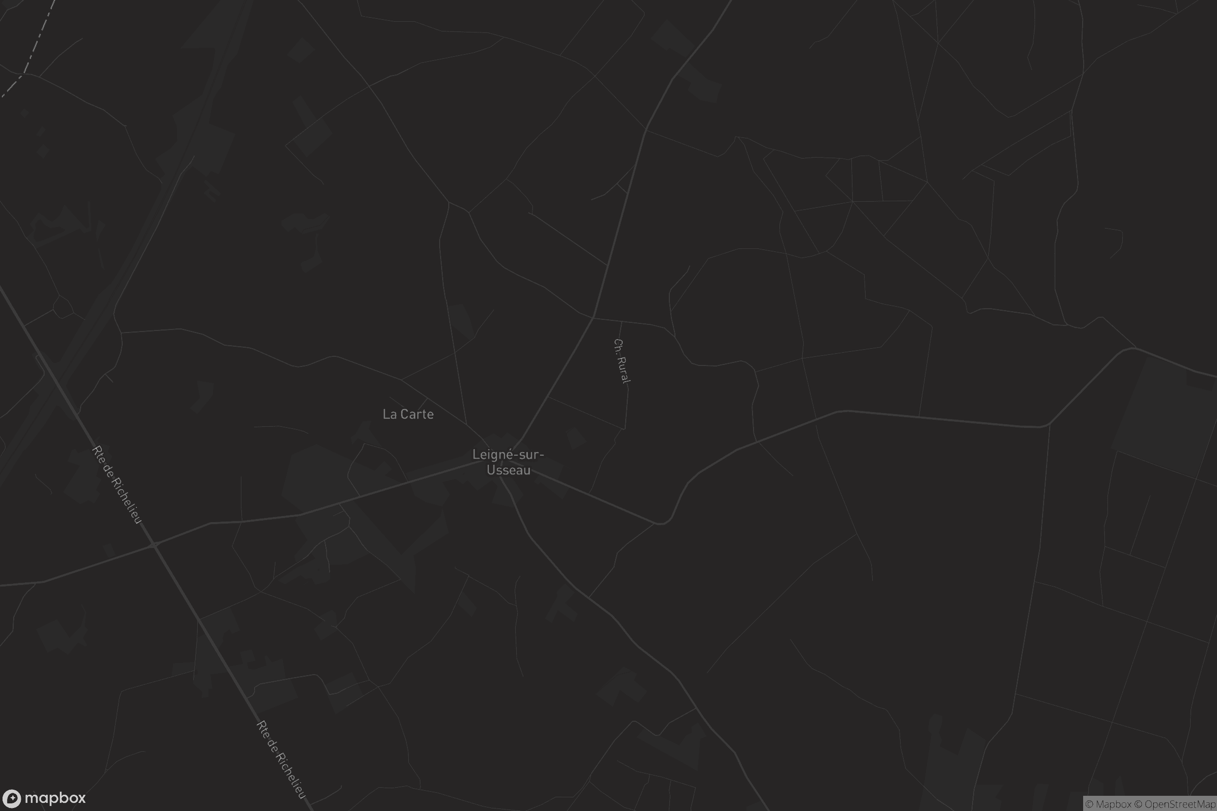 Carte de Leigné-sur-Usseau