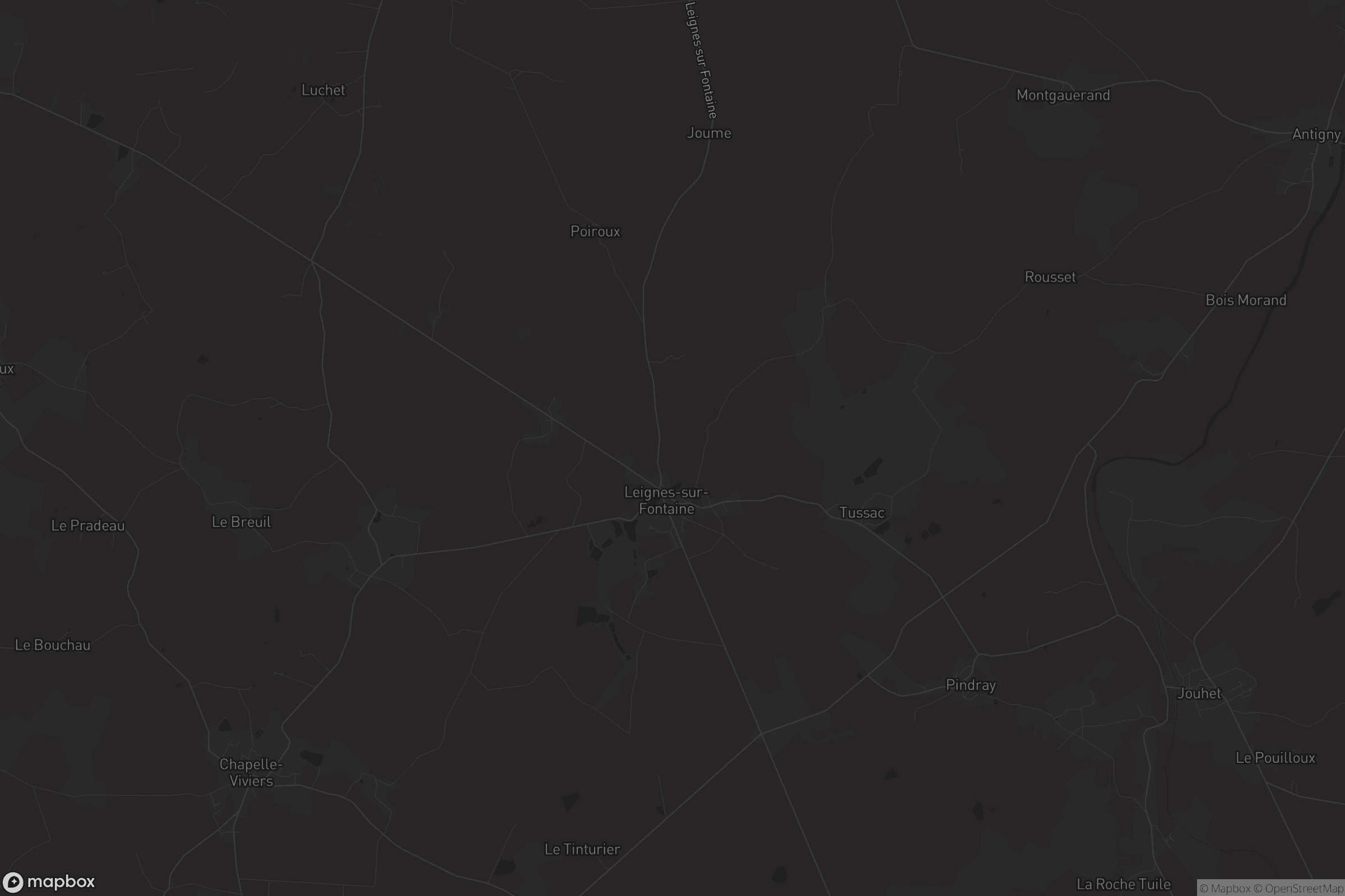 Carte de Leignes-sur-Fontaine