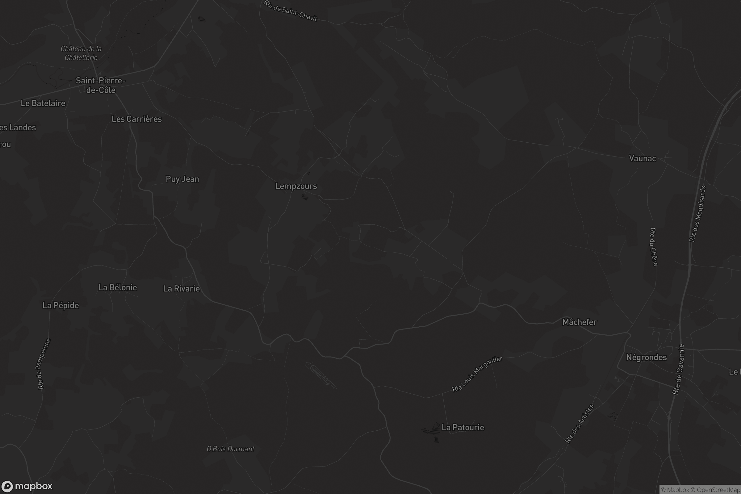 Carte de Lempzours