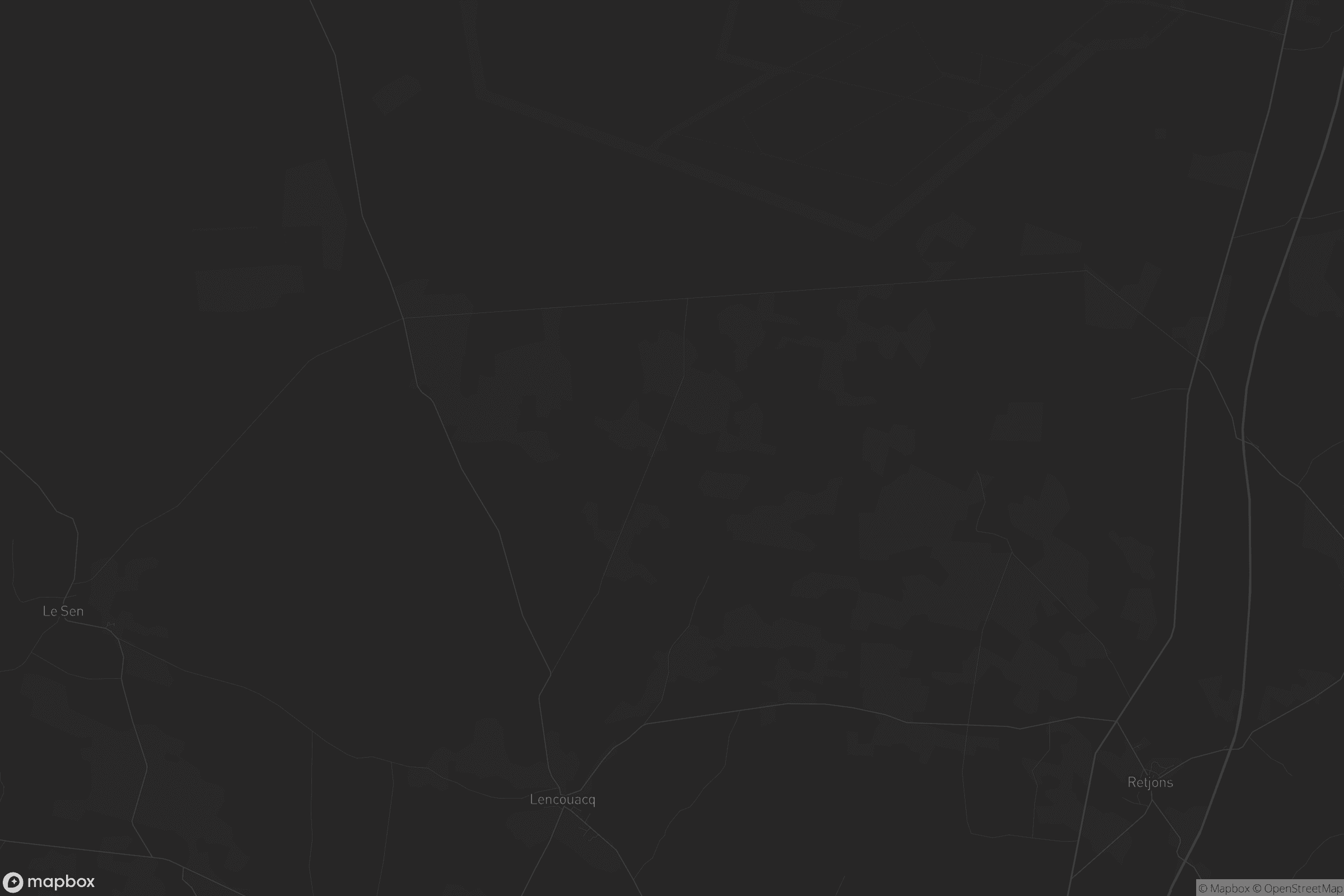 Carte de Lencouacq
