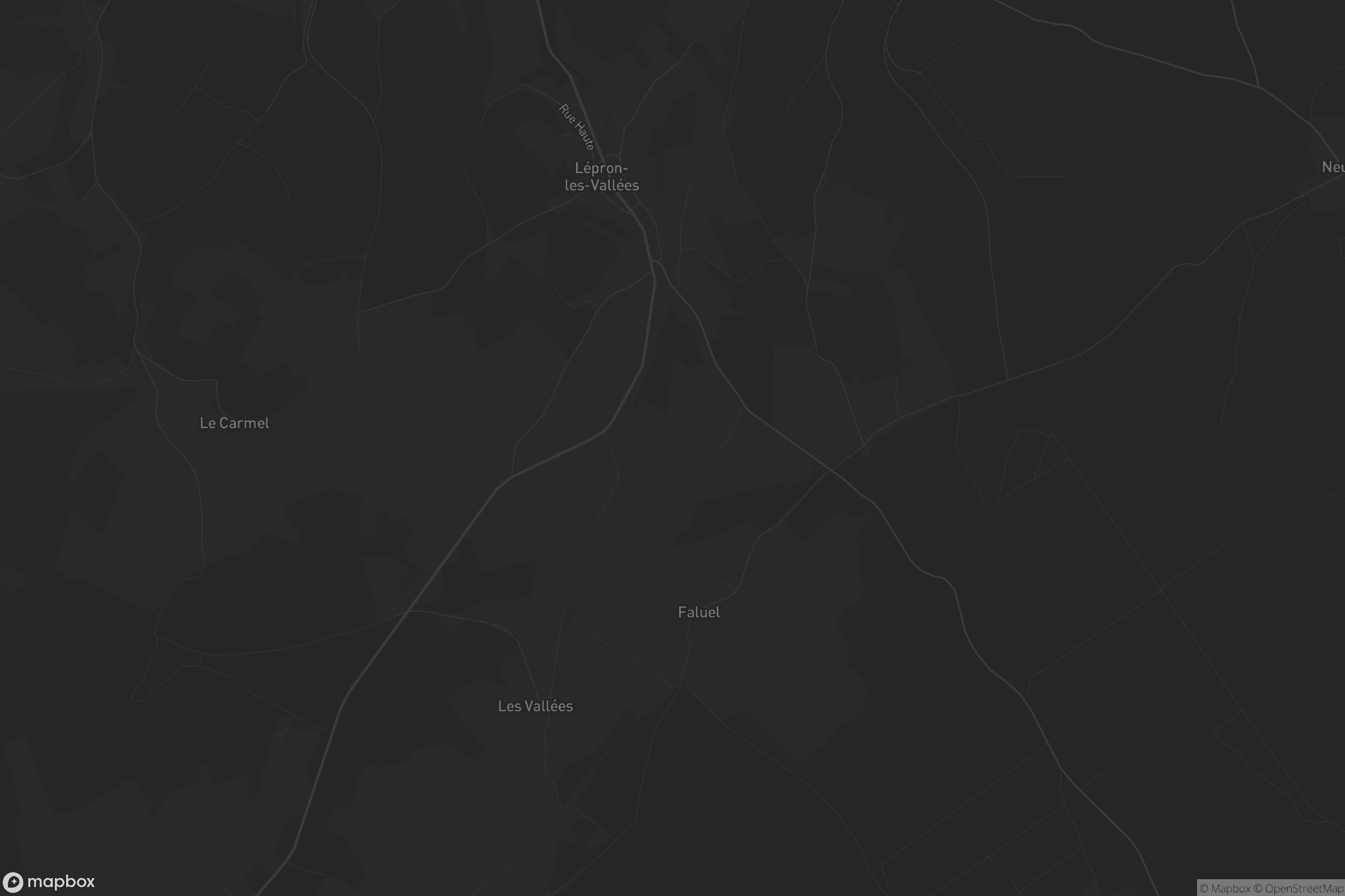 Carte de Lépron-les-Vallées