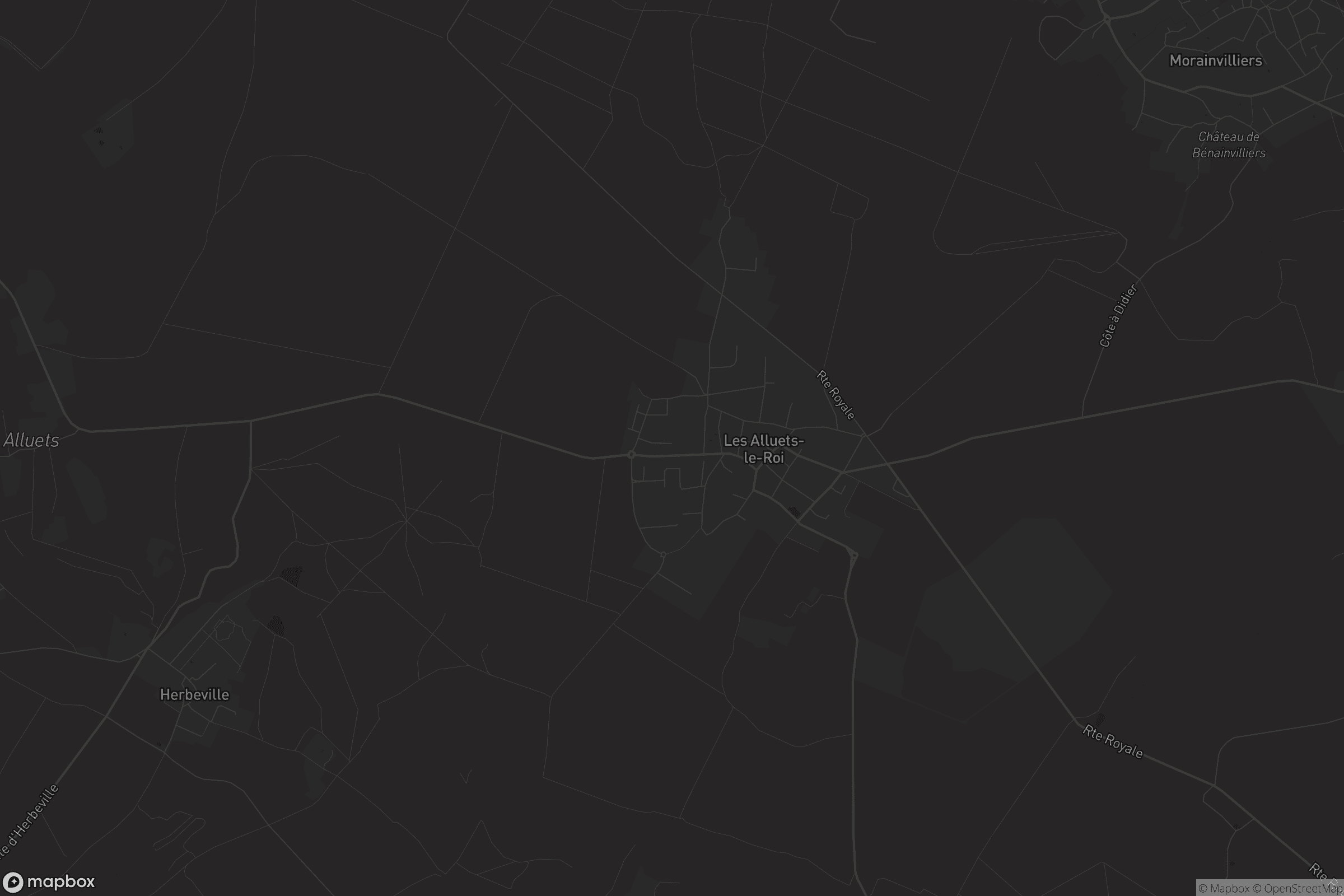 Carte de Les Alluets-le-Roi