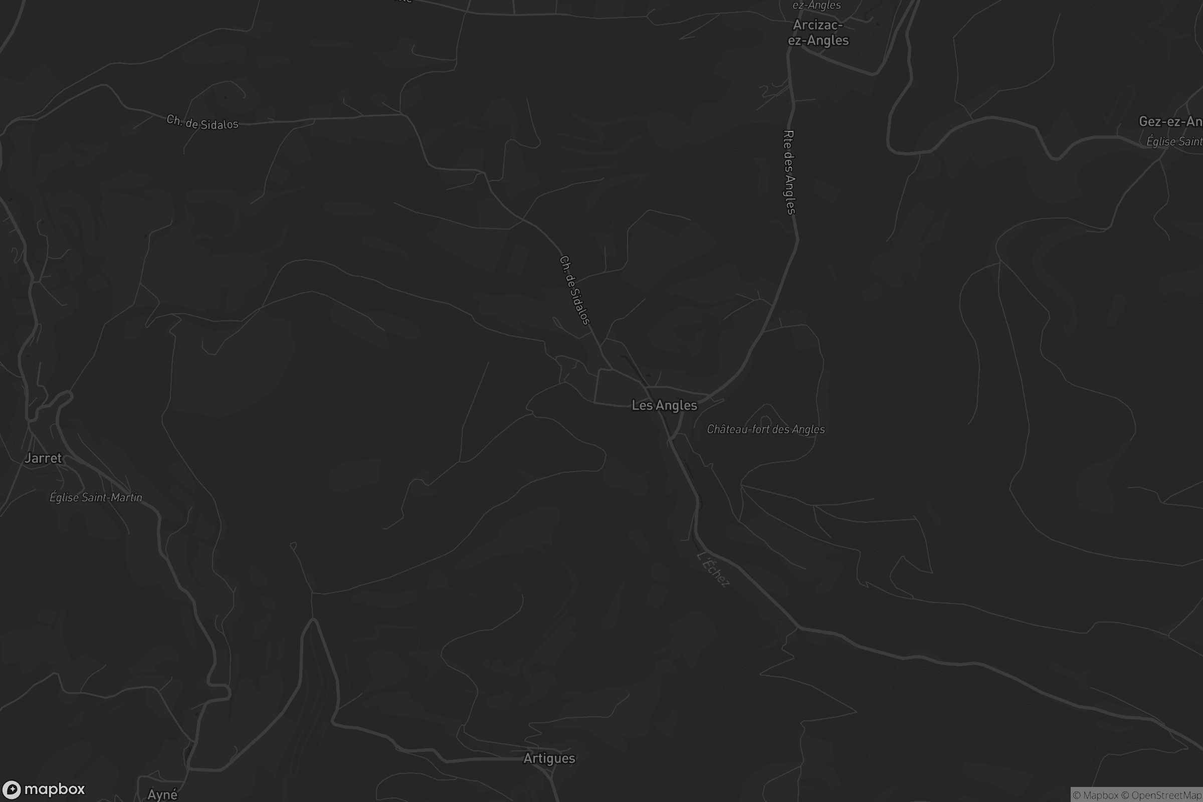 Carte de Les Angles