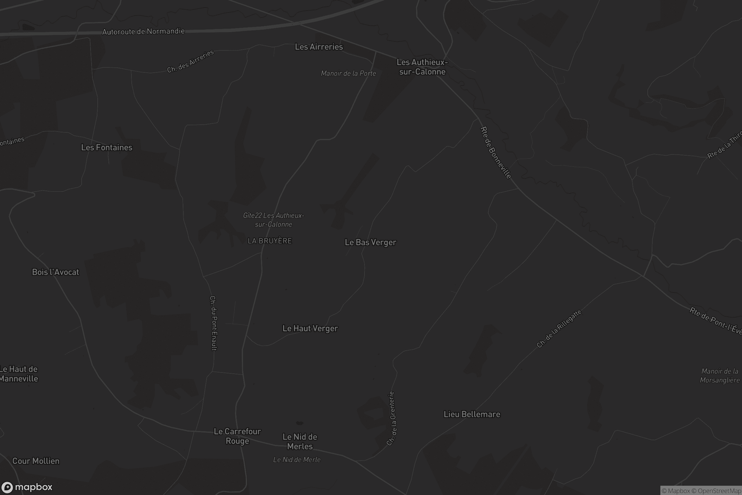 Carte de Les Authieux-sur-Calonne