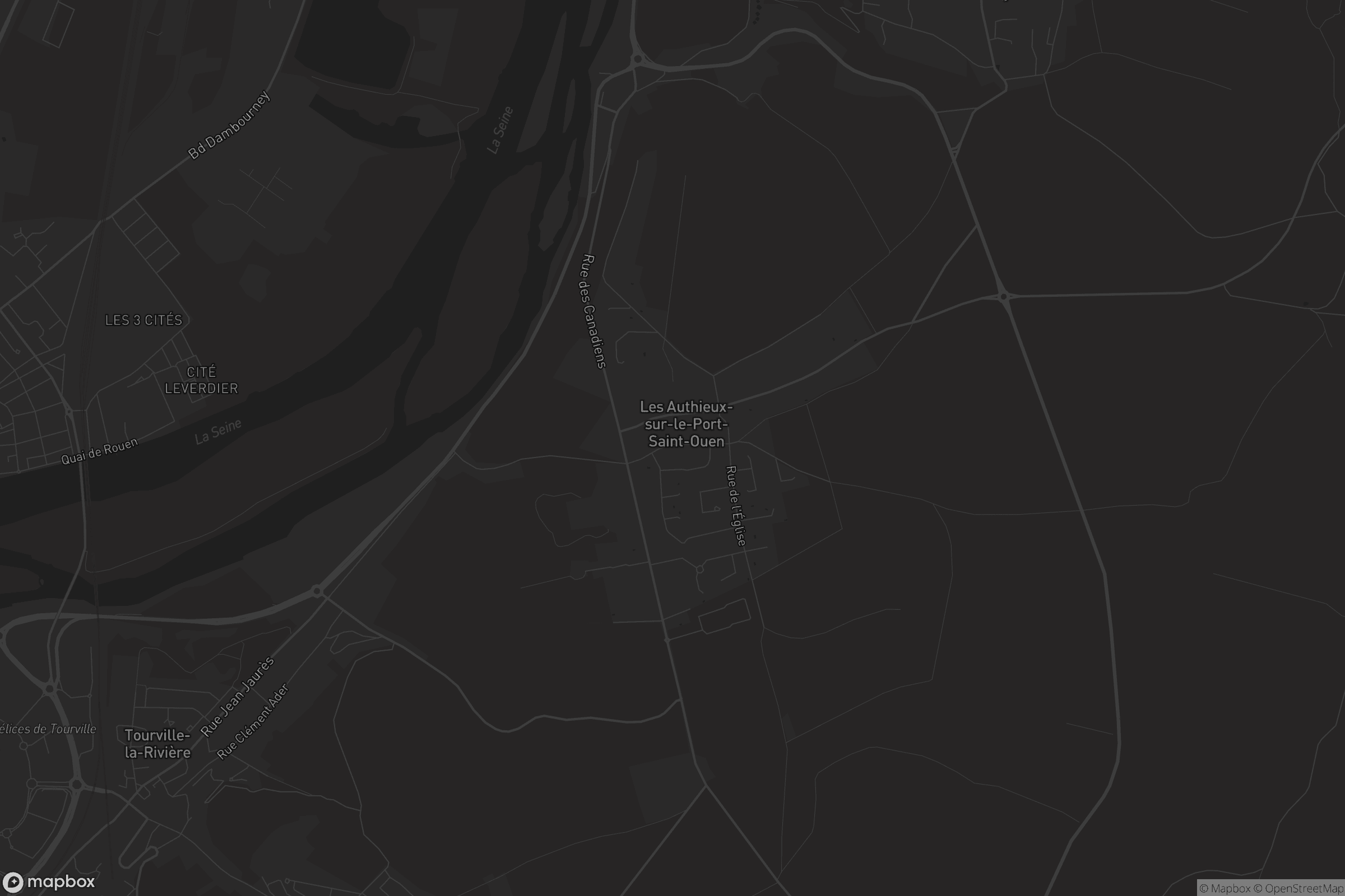 Carte de Les Authieux-sur-le-Port-Saint-Ouen