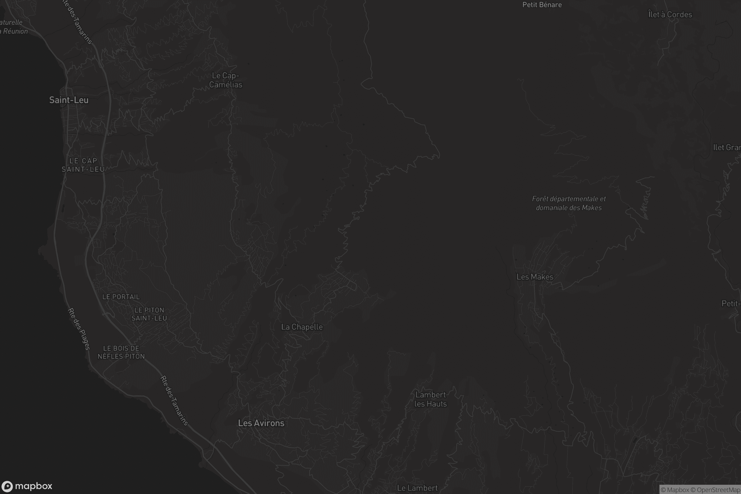 Carte de Les Avirons