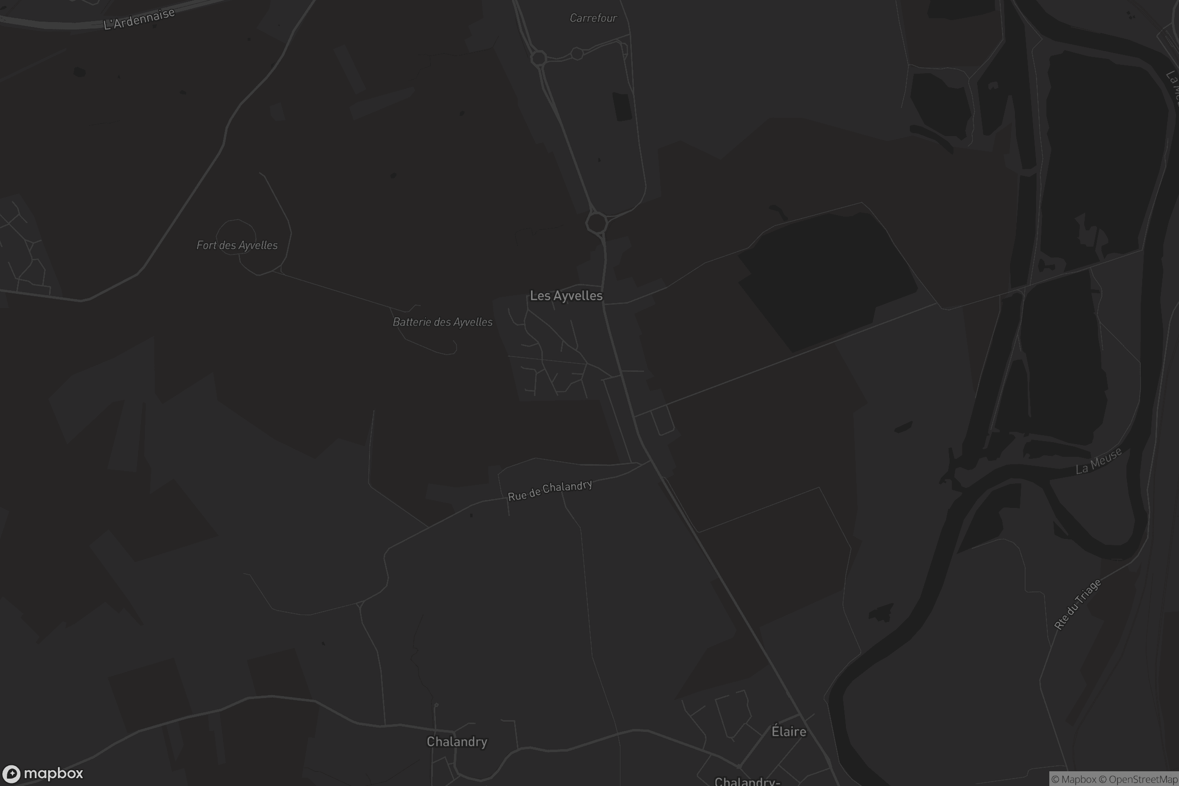 Carte de Les Ayvelles