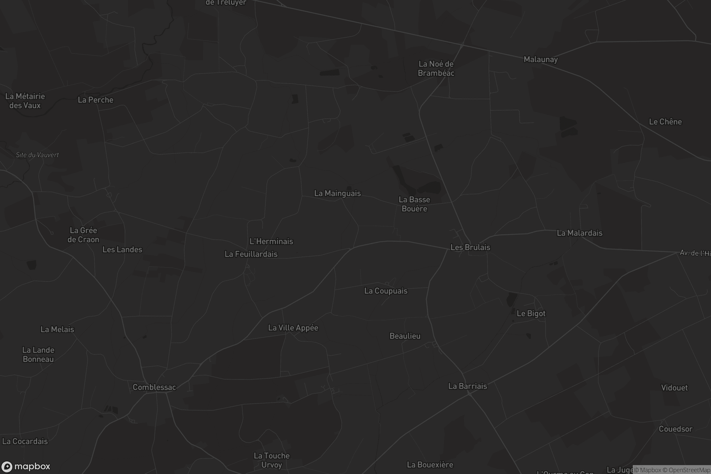 Carte de Les Brulais