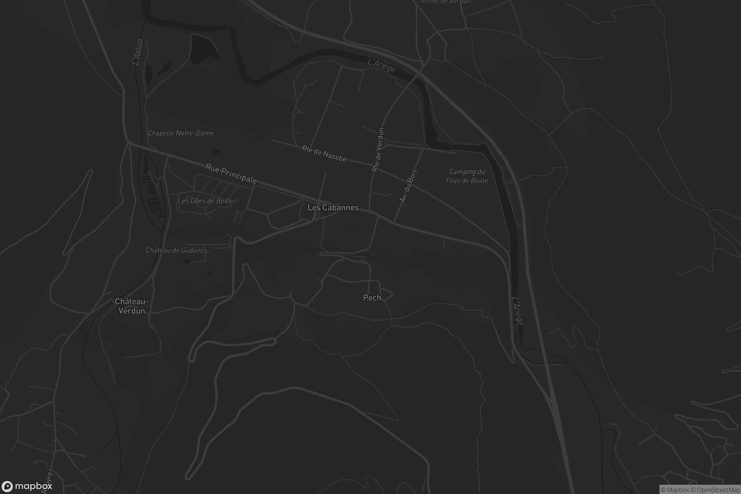 Carte de Les Cabannes