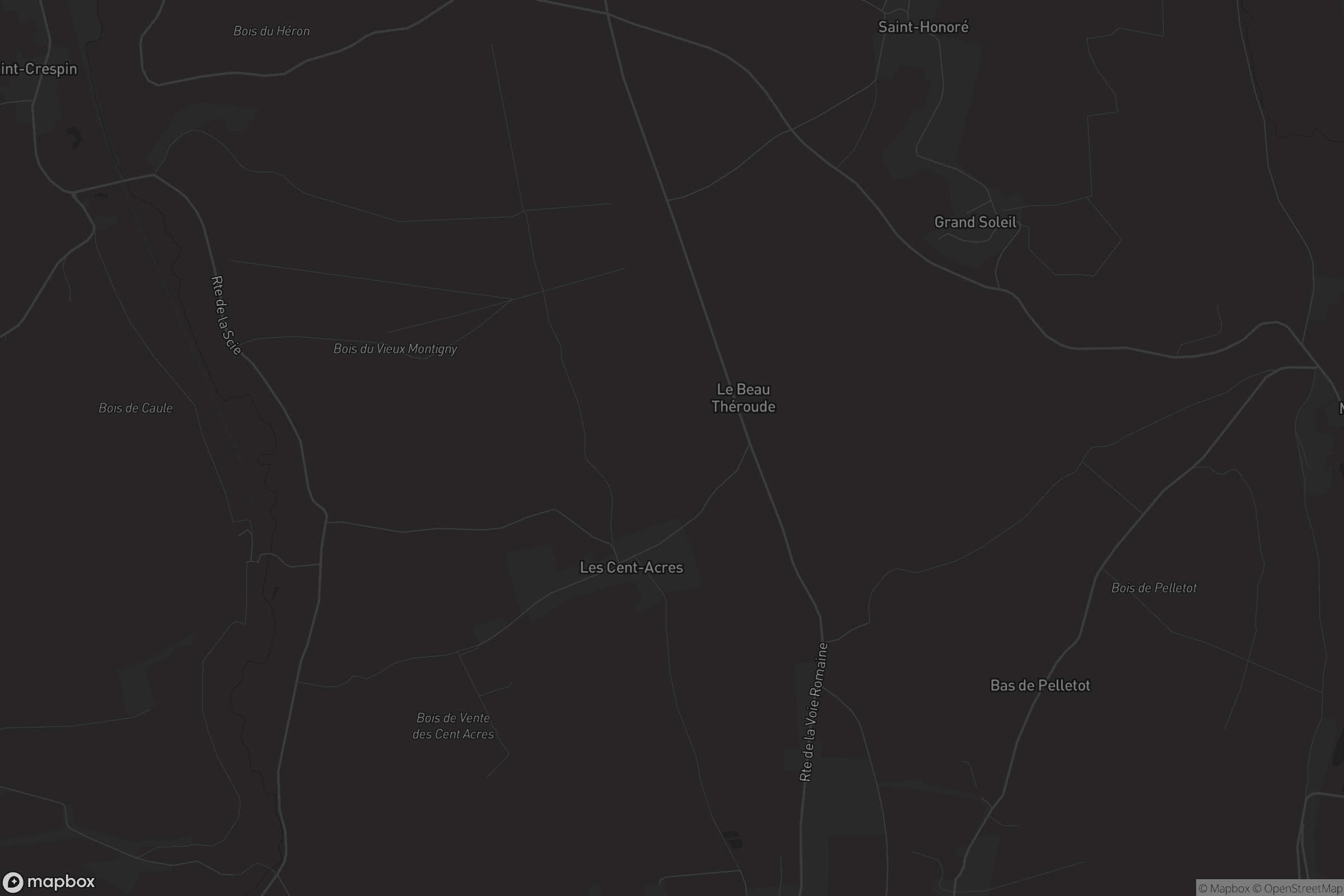 Carte de Les Cent-Acres