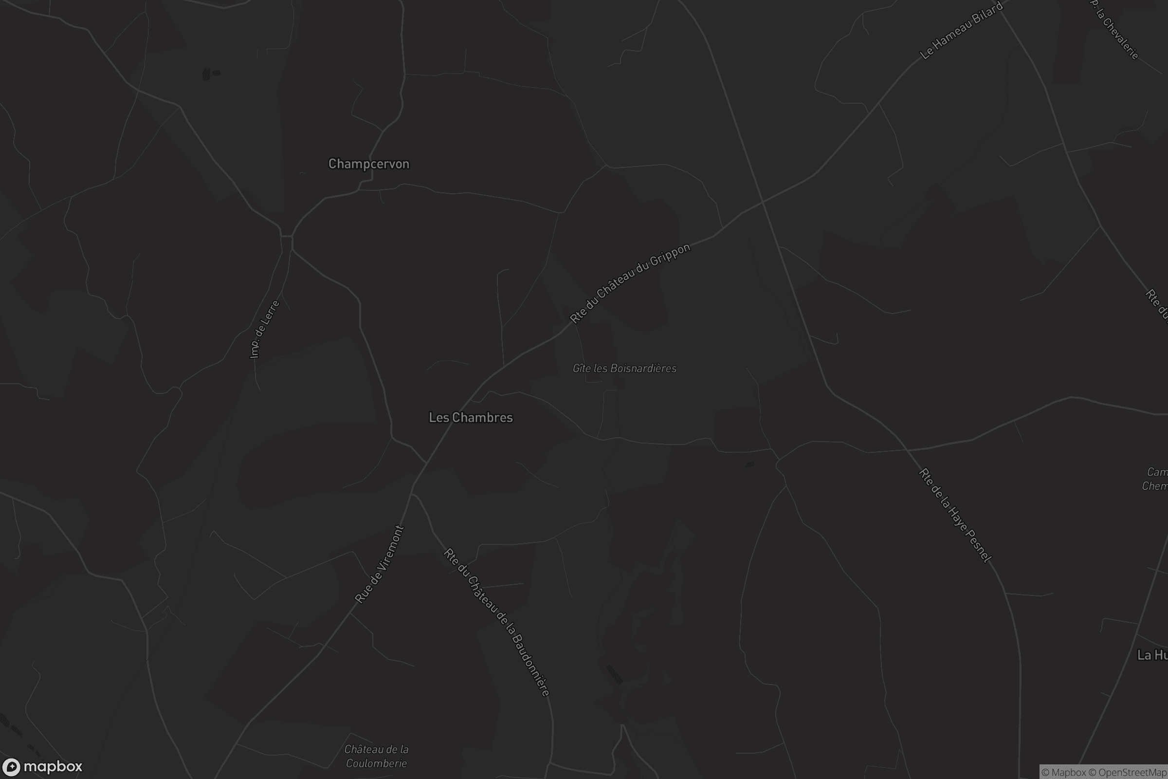 Carte de Les Chambres