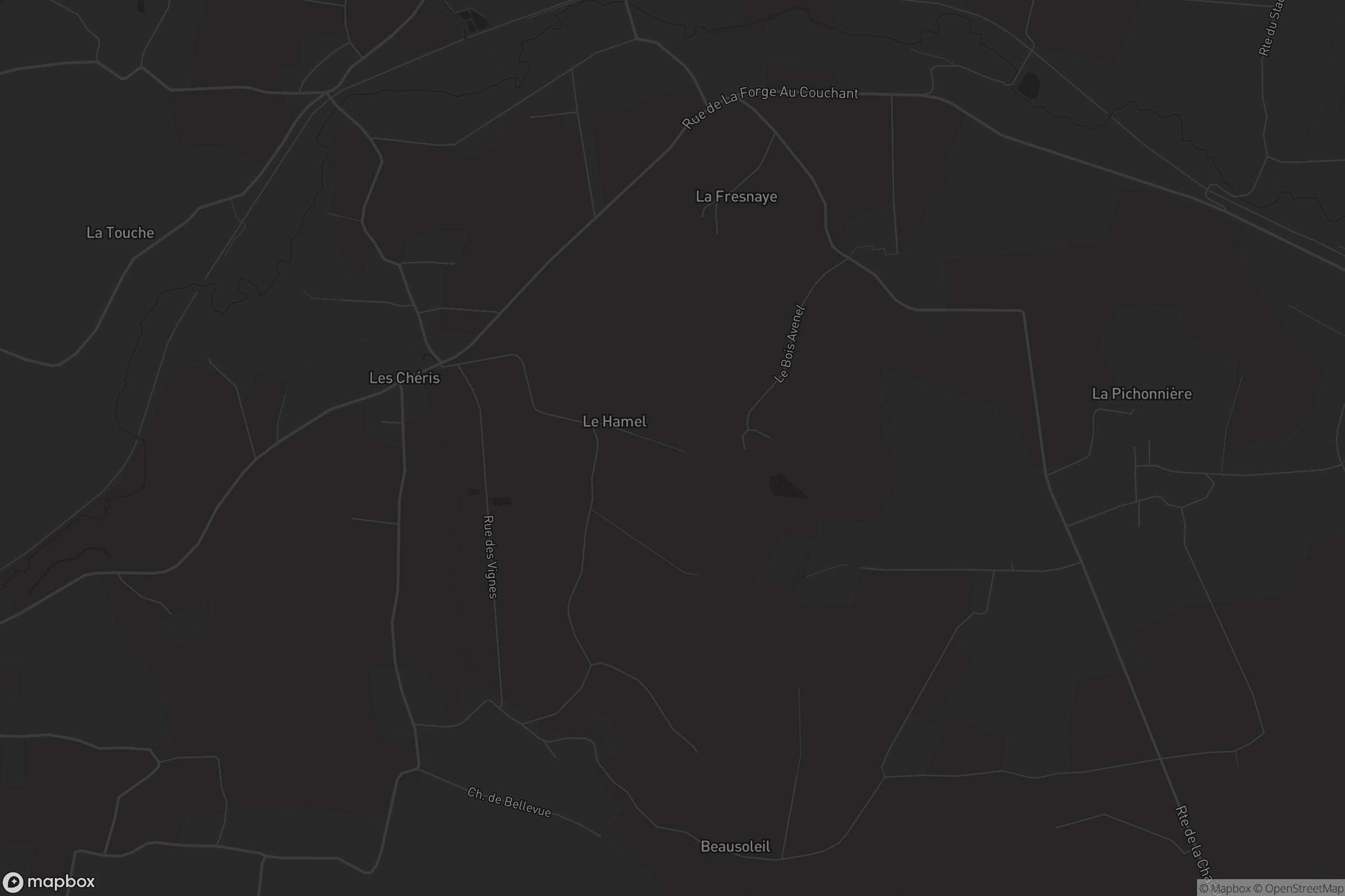 Carte de Les Chéris