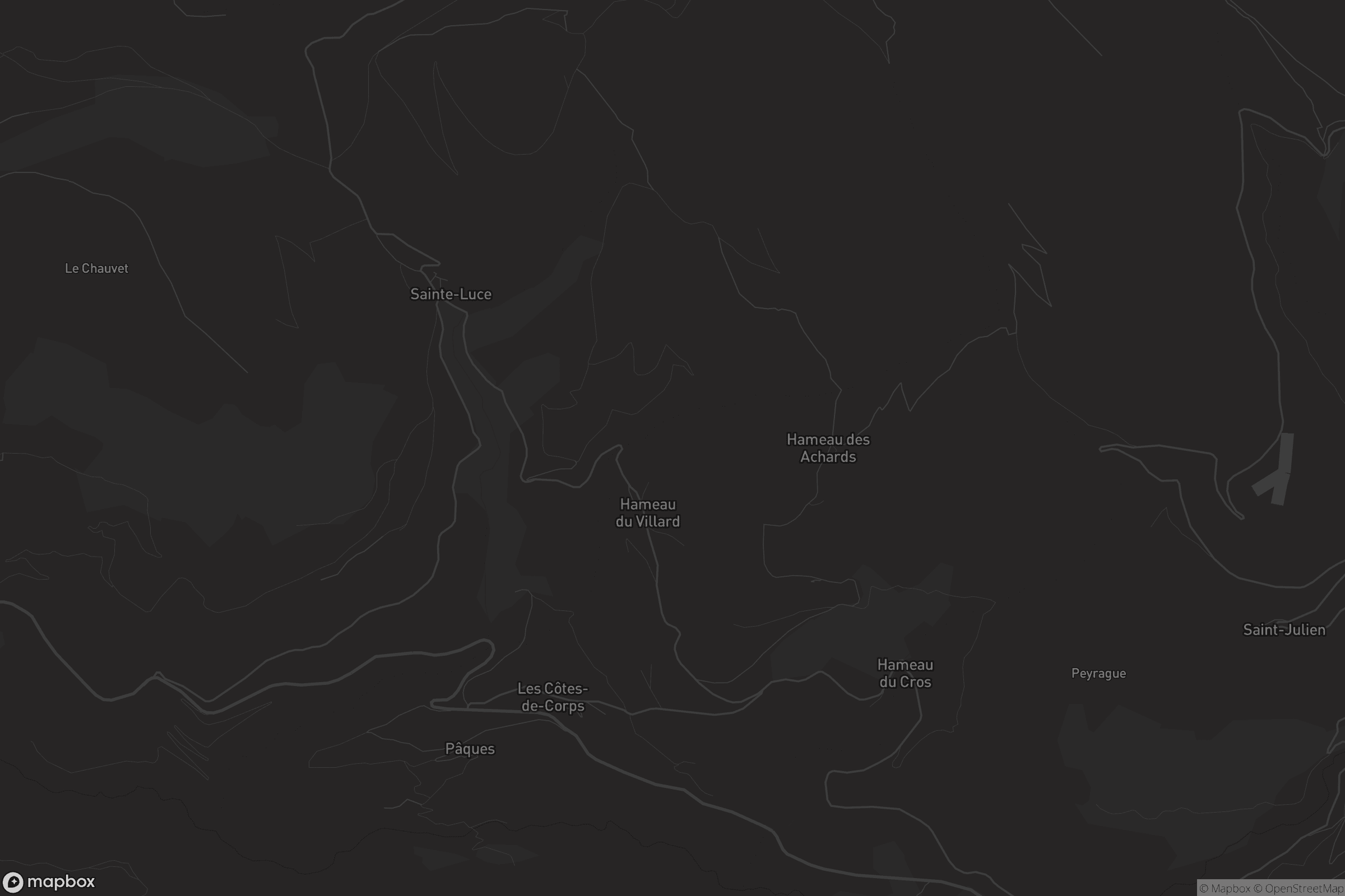 Carte de Les Côtes-de-Corps