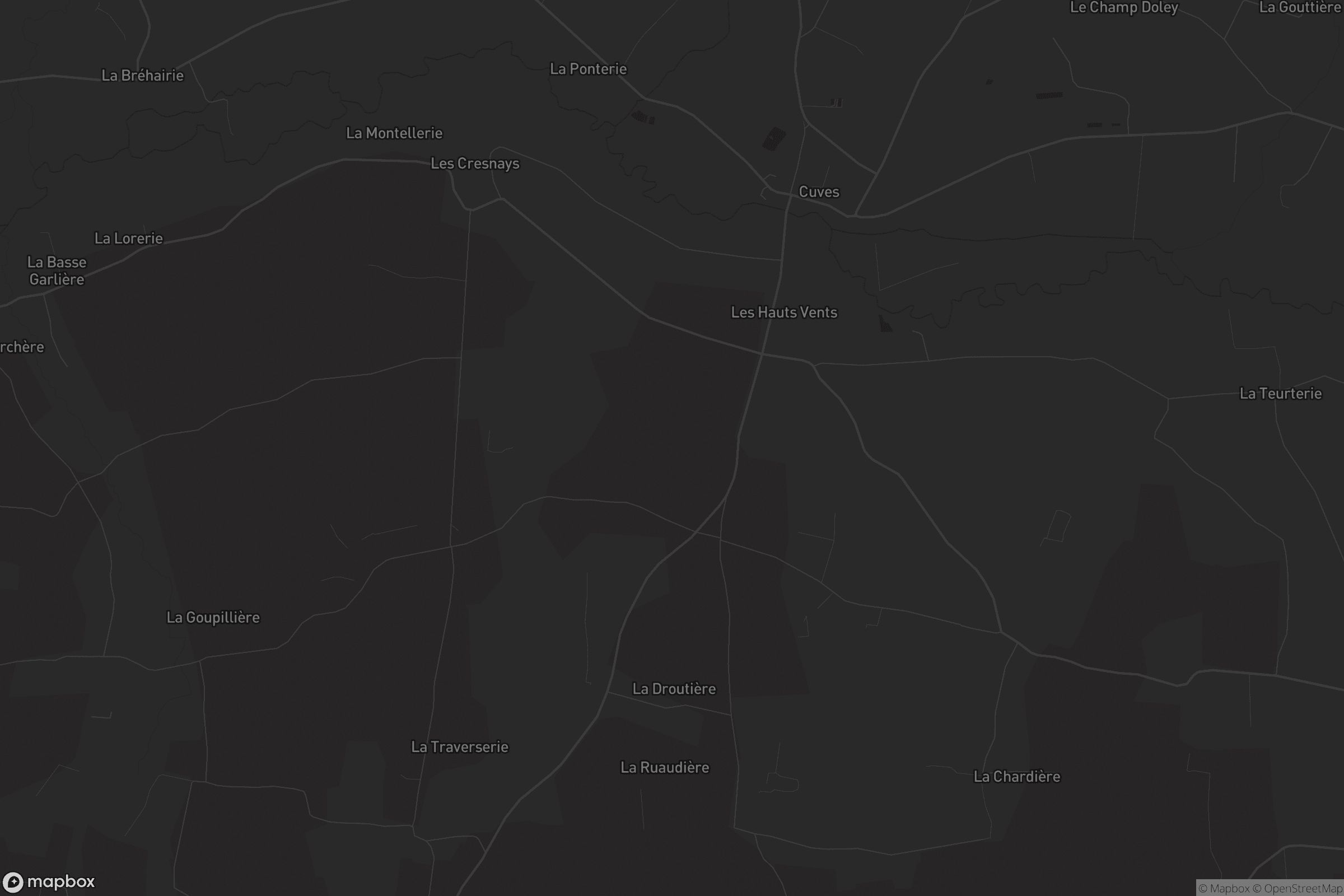 Carte de Les Cresnays