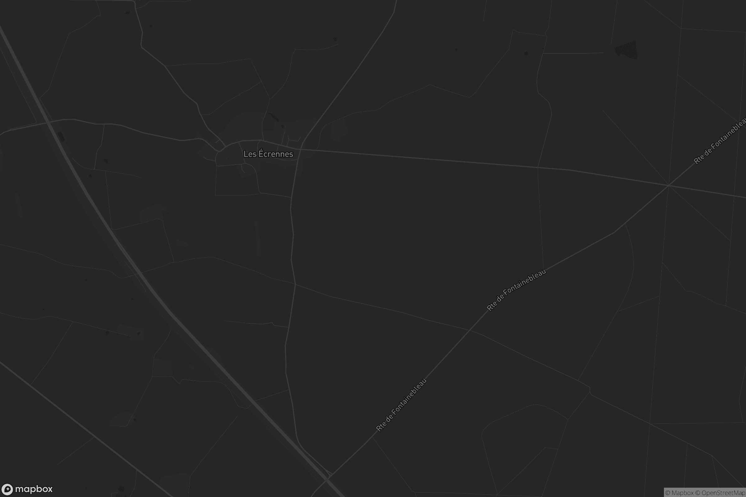 Carte de Les Écrennes