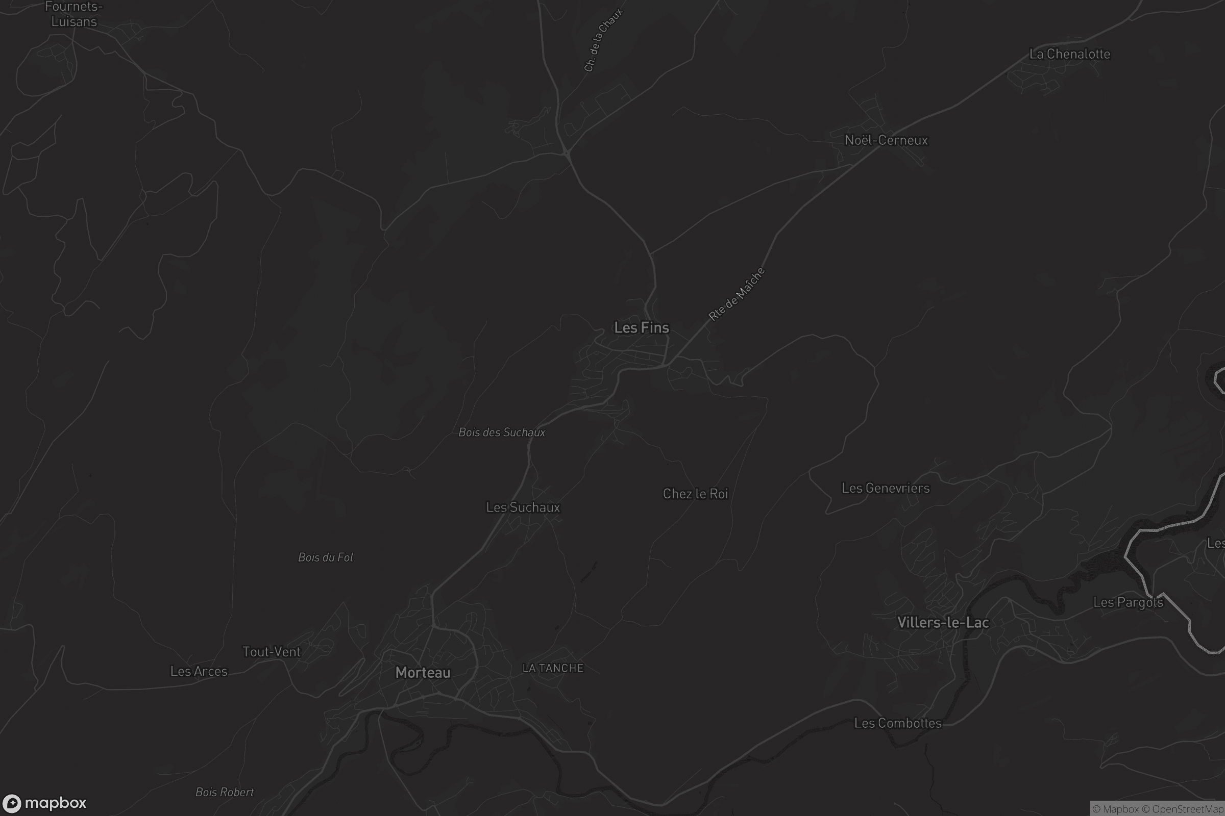 Carte de Les Fins