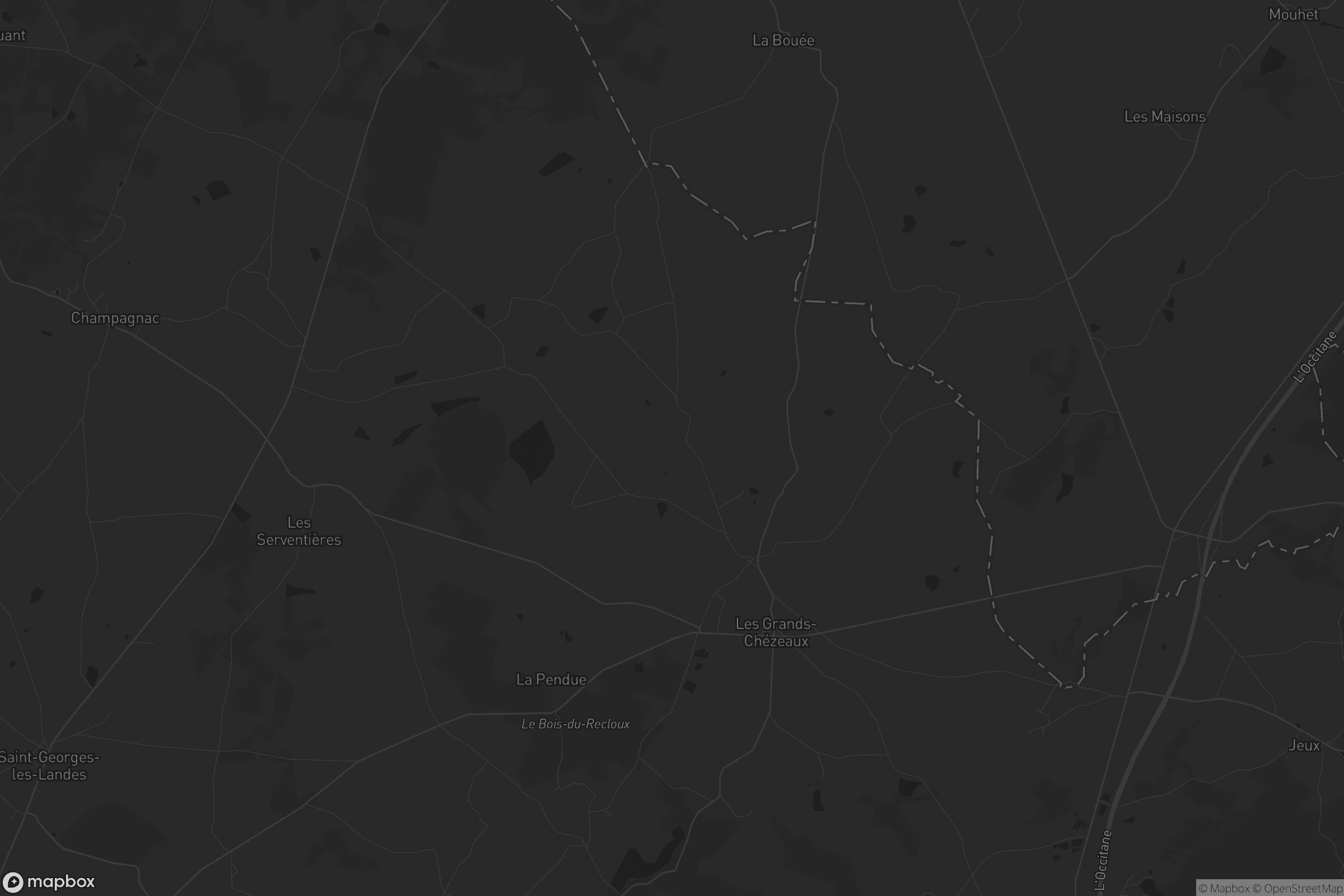 Carte de Les Grands-Chézeaux