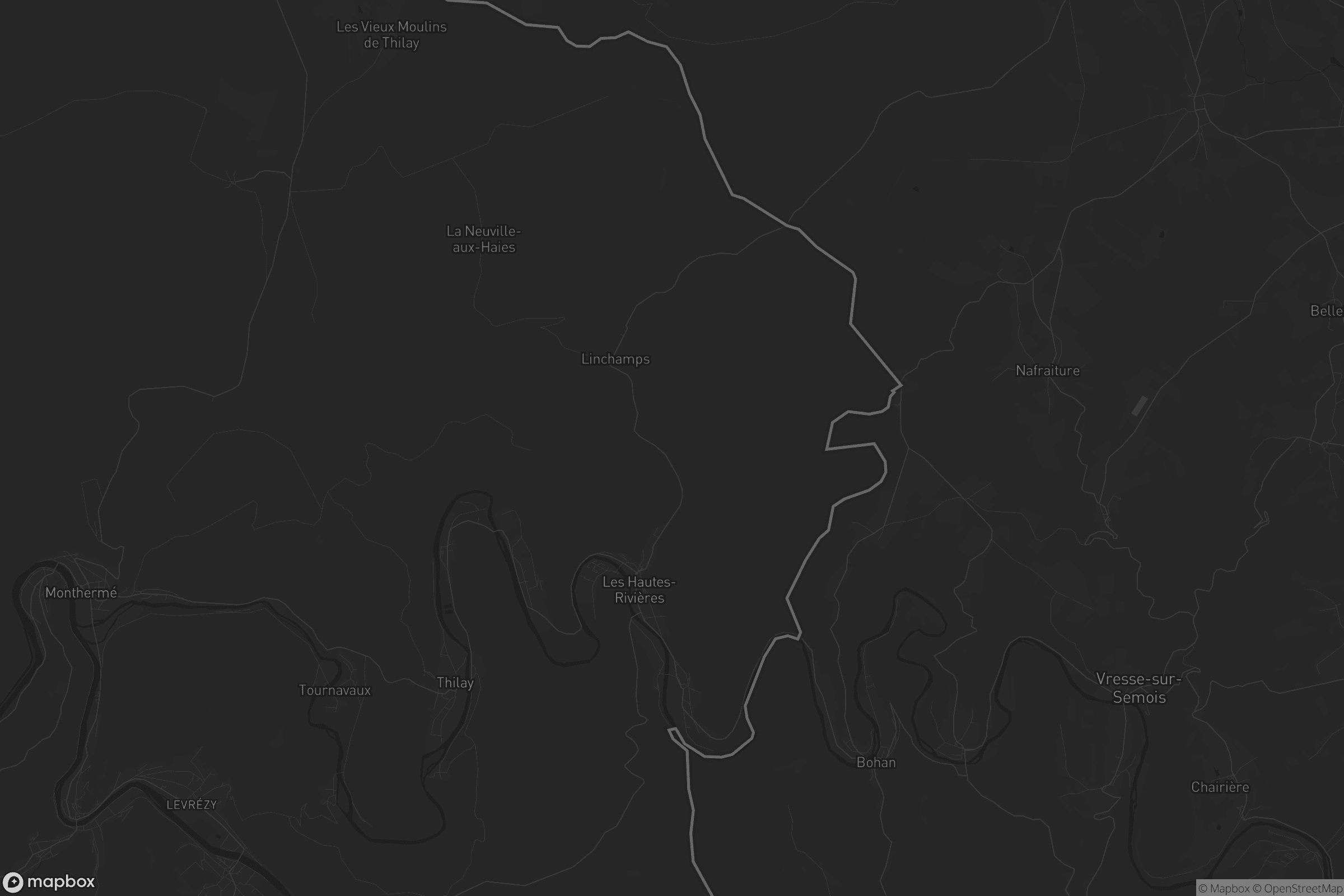 Carte de Les Hautes-Rivières