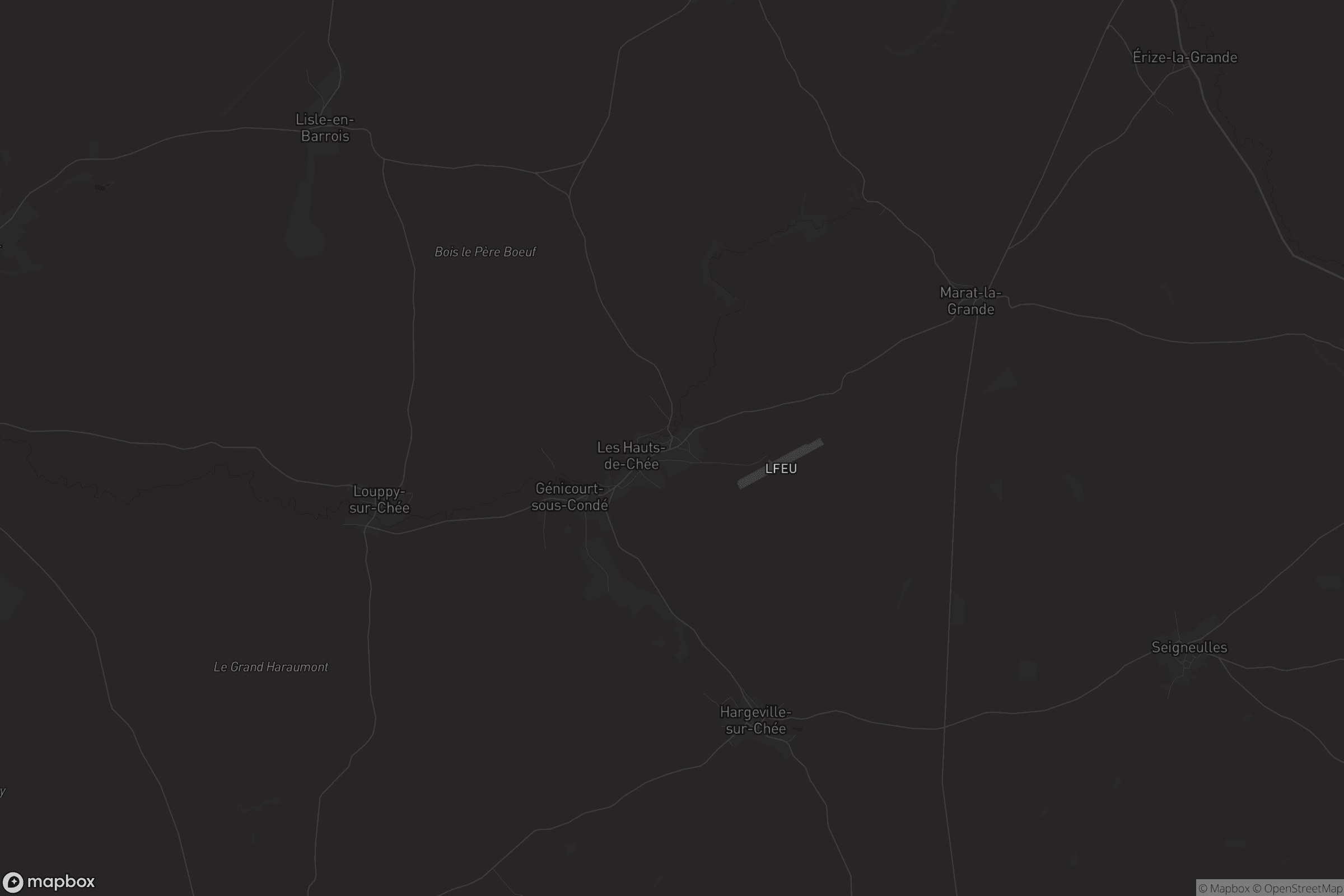 Carte de Les Hauts-de-Chée