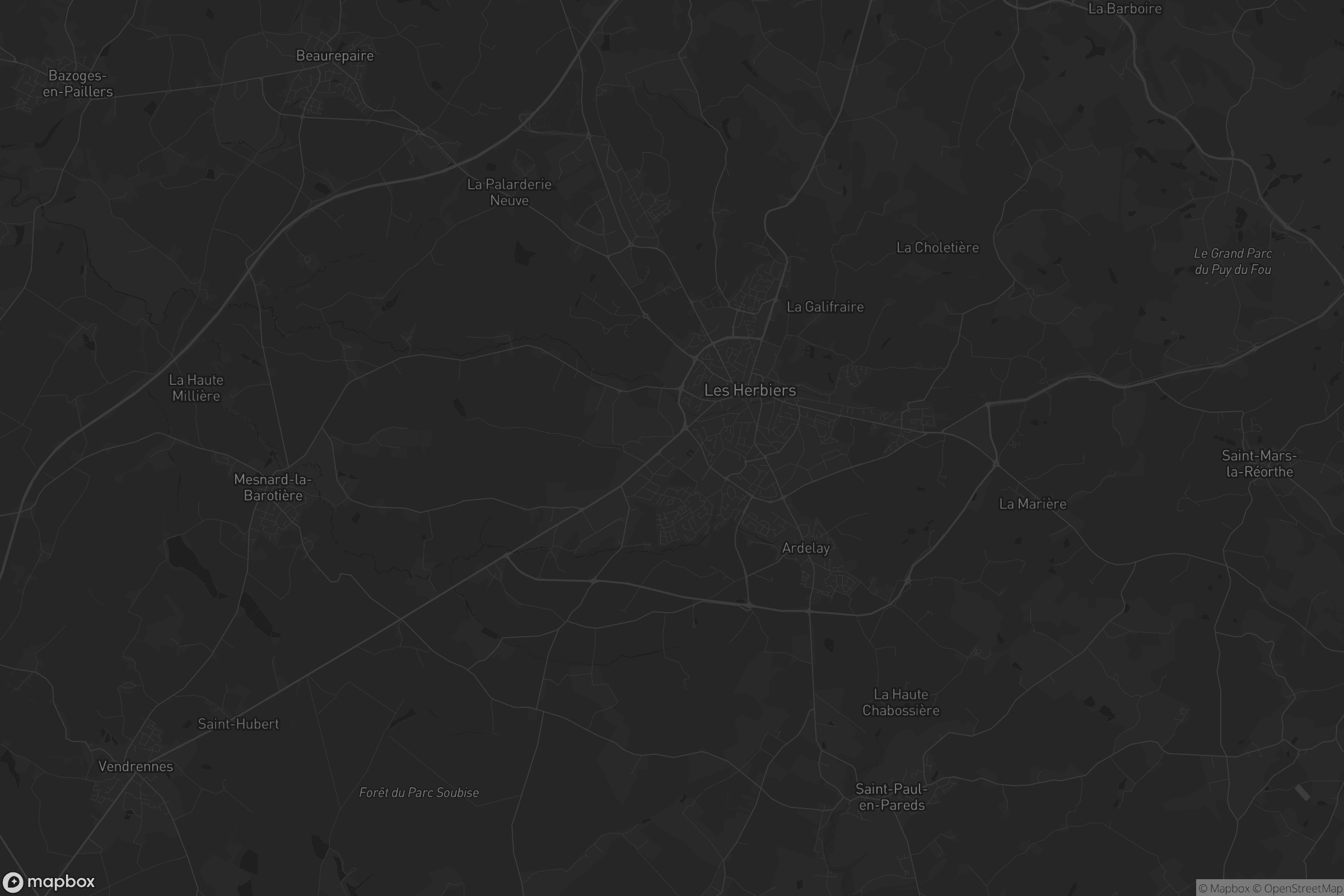 Carte de Les Herbiers