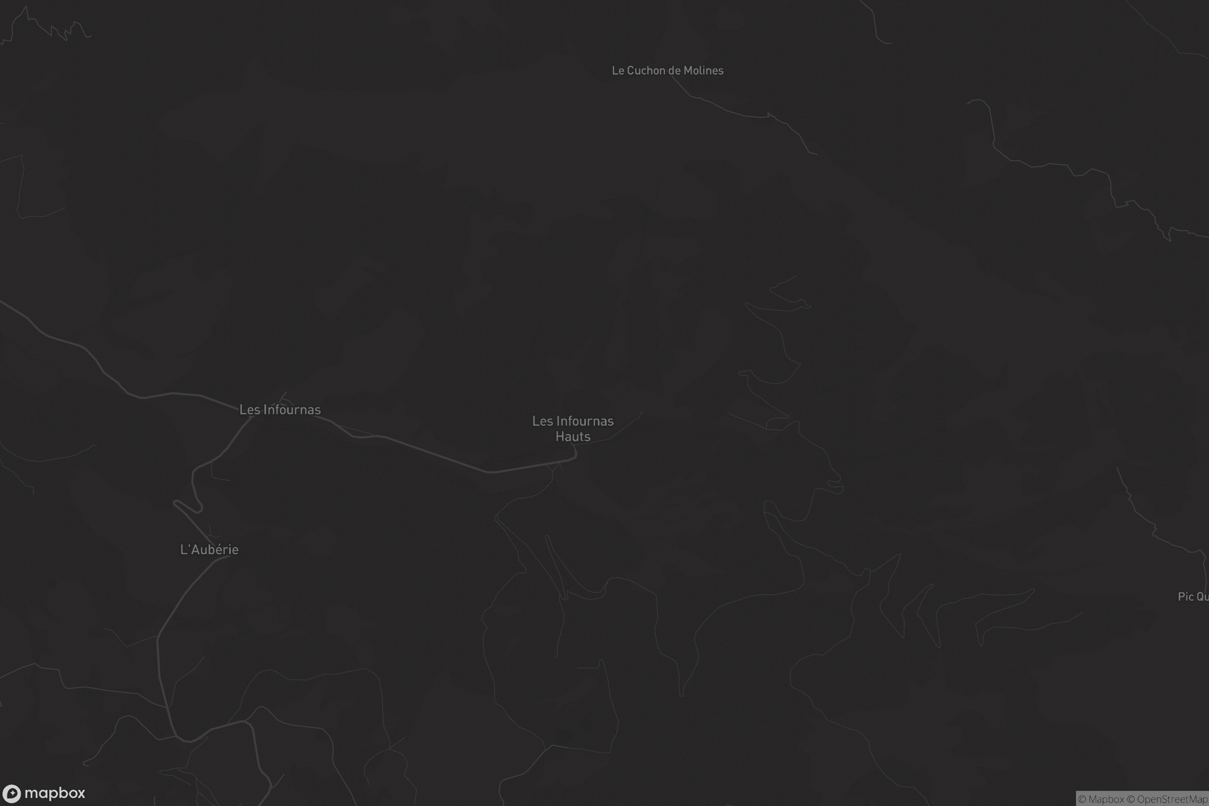 Carte de Les Infournas