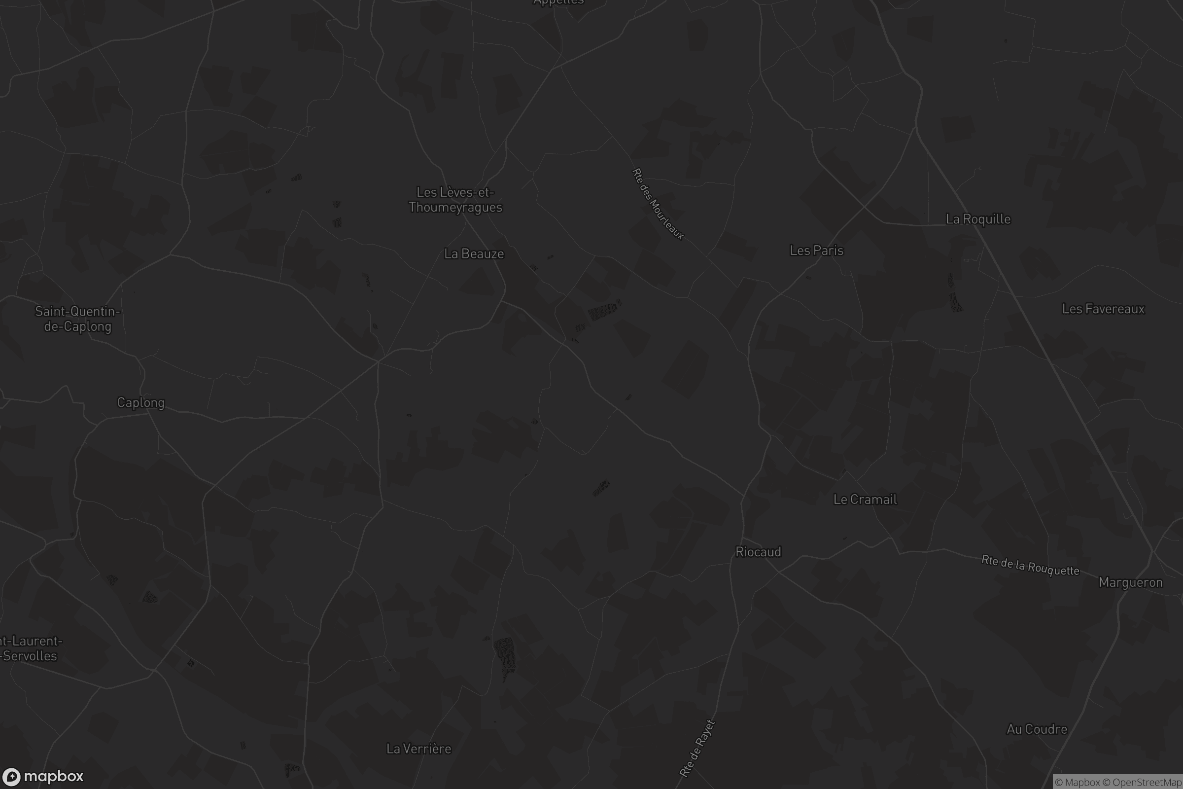 Carte de Les Lèves-et-Thoumeyragues