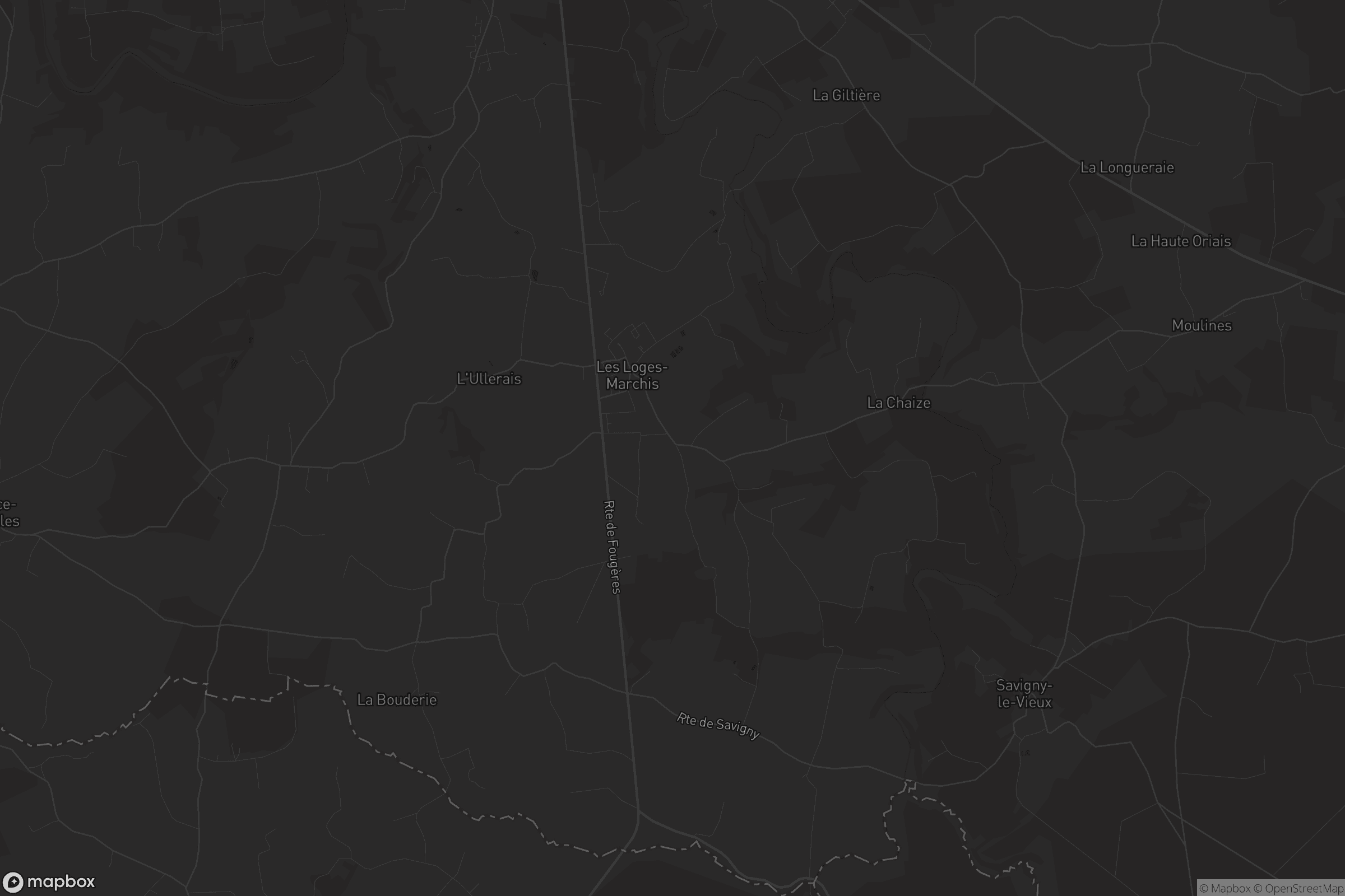 Carte de Les Loges-Marchis