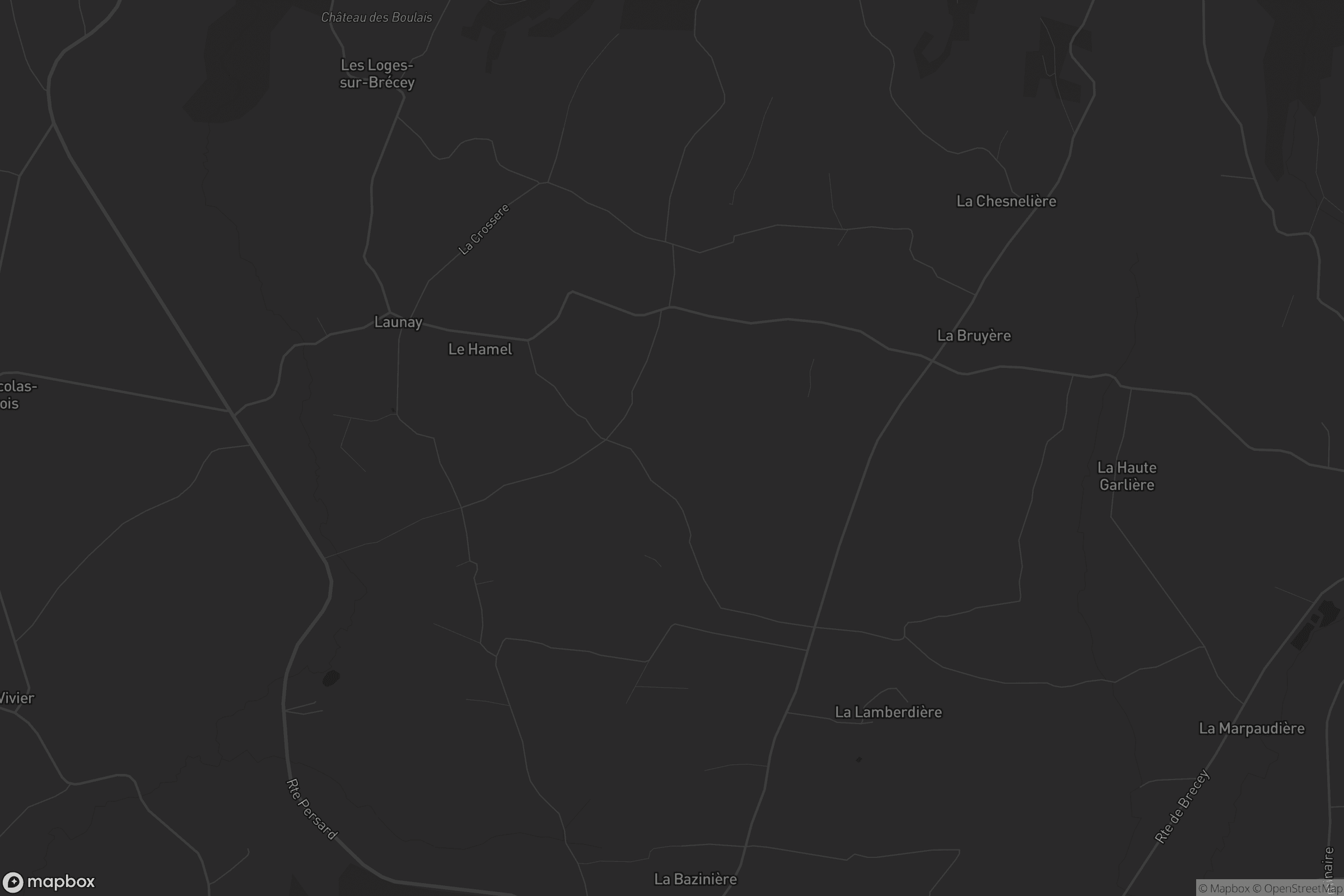 Carte de Les Loges-sur-Brécey
