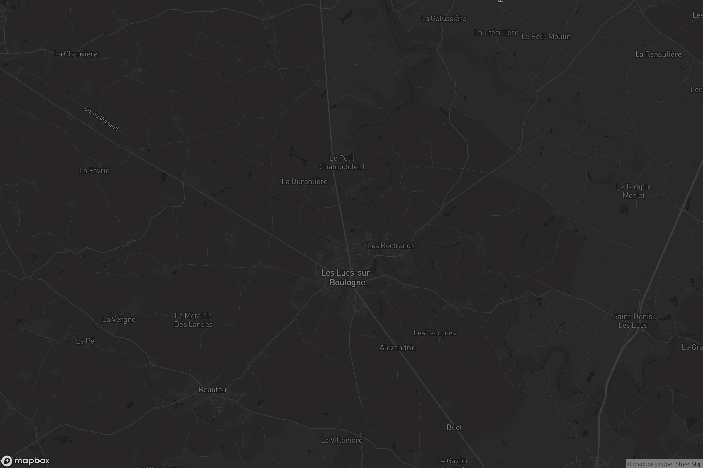 Carte de Les Lucs-sur-Boulogne