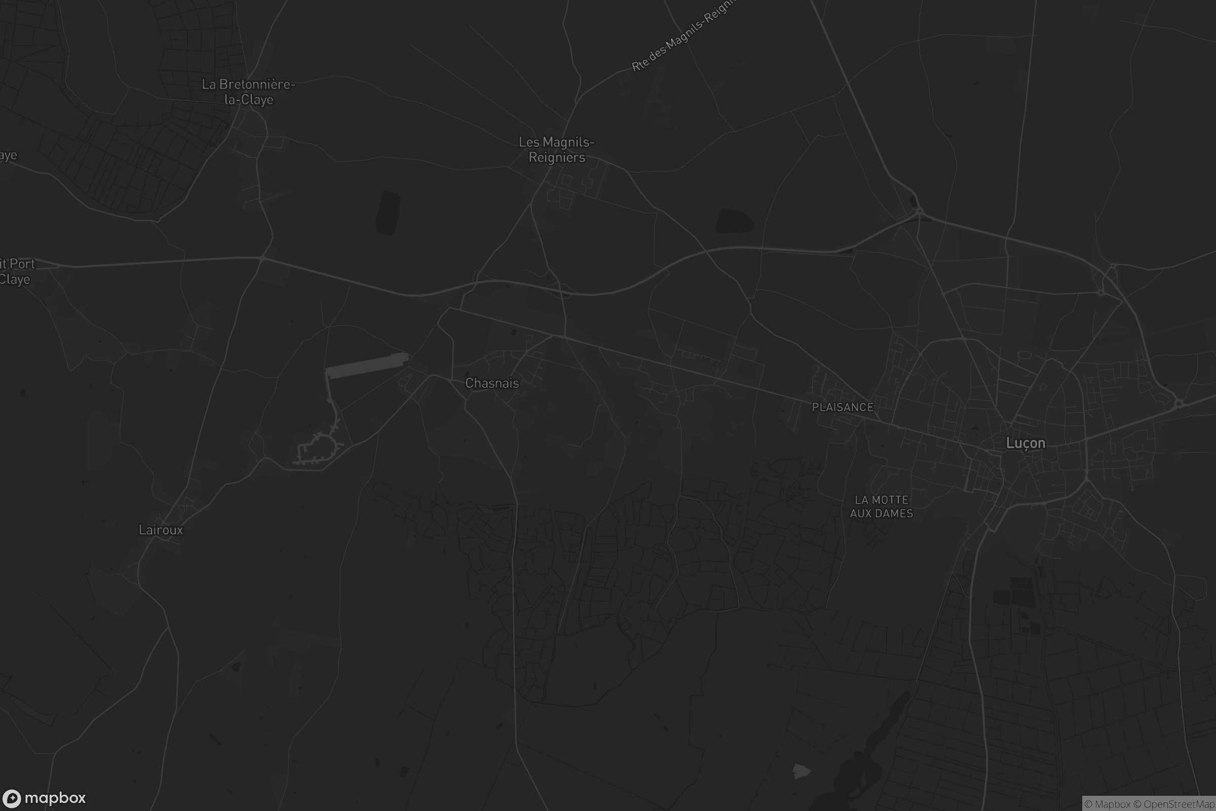 Carte de Les Magnils-Reigniers