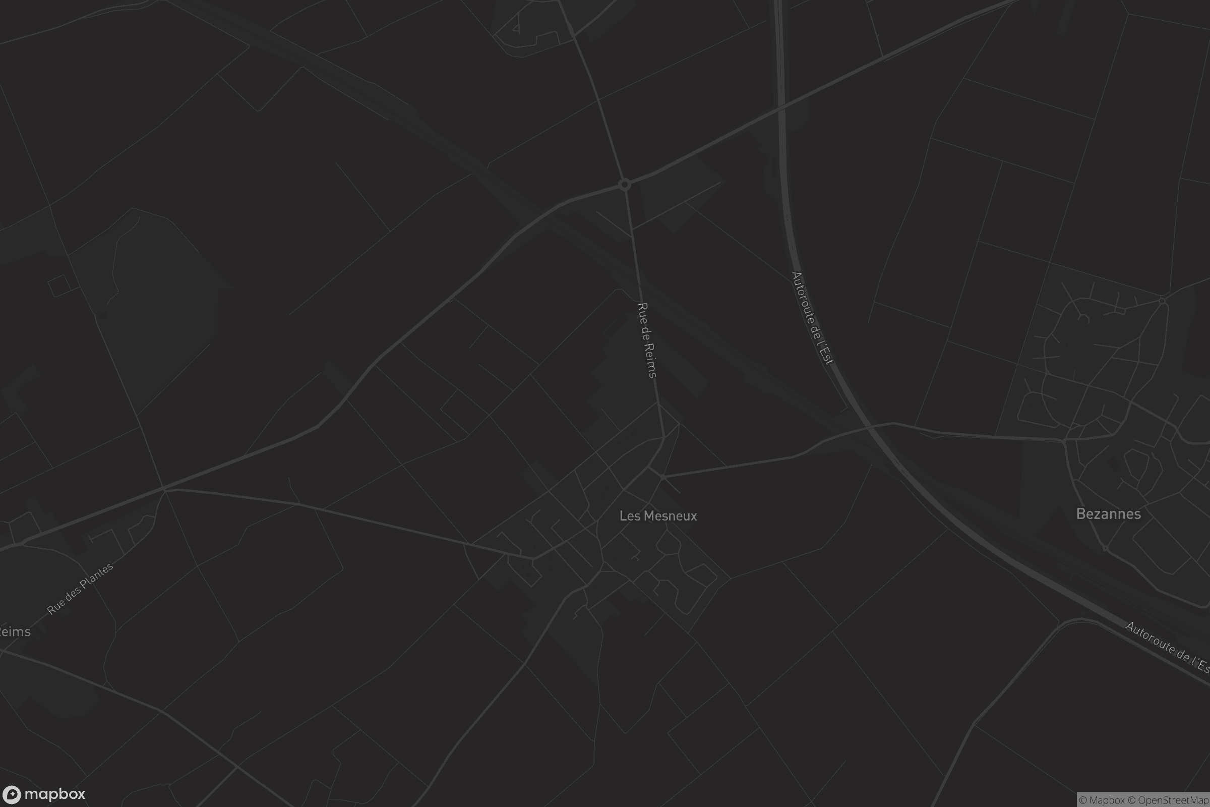 Carte de Les Mesneux