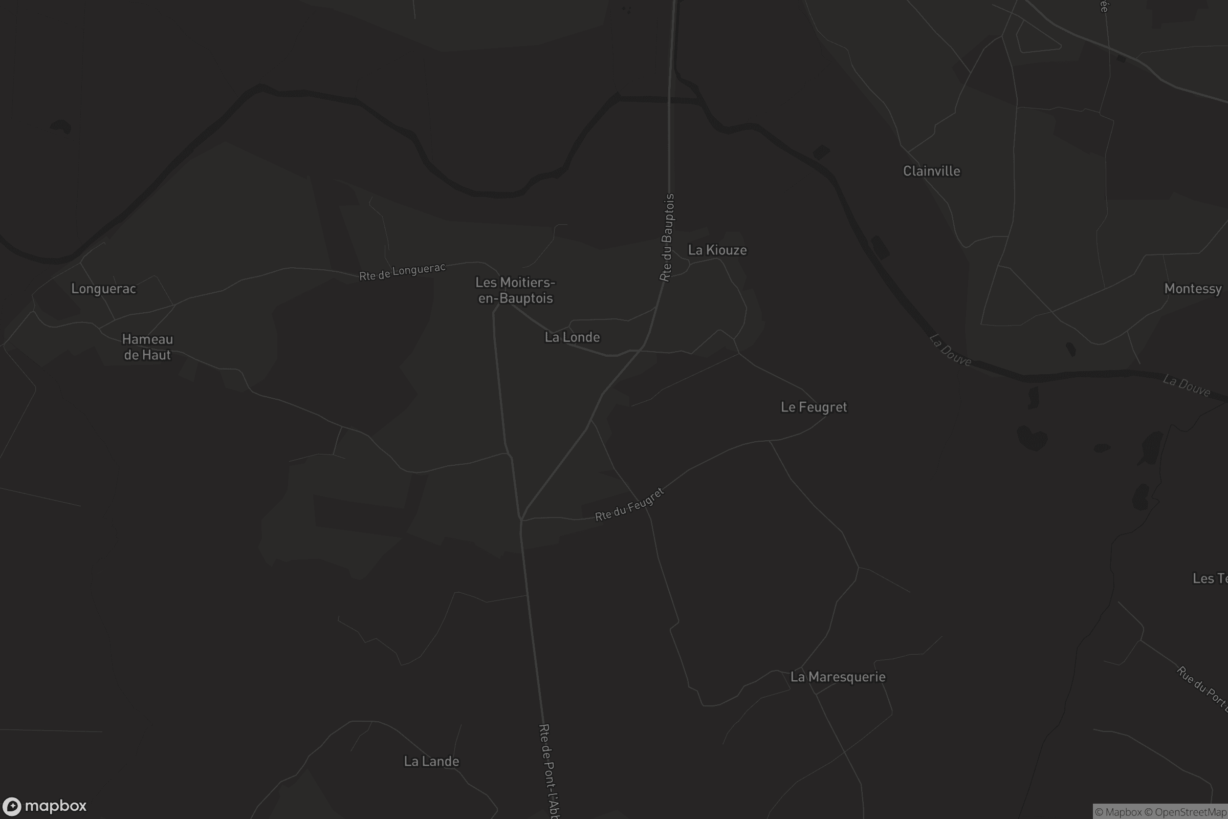 Carte de Les Moitiers-en-Bauptois