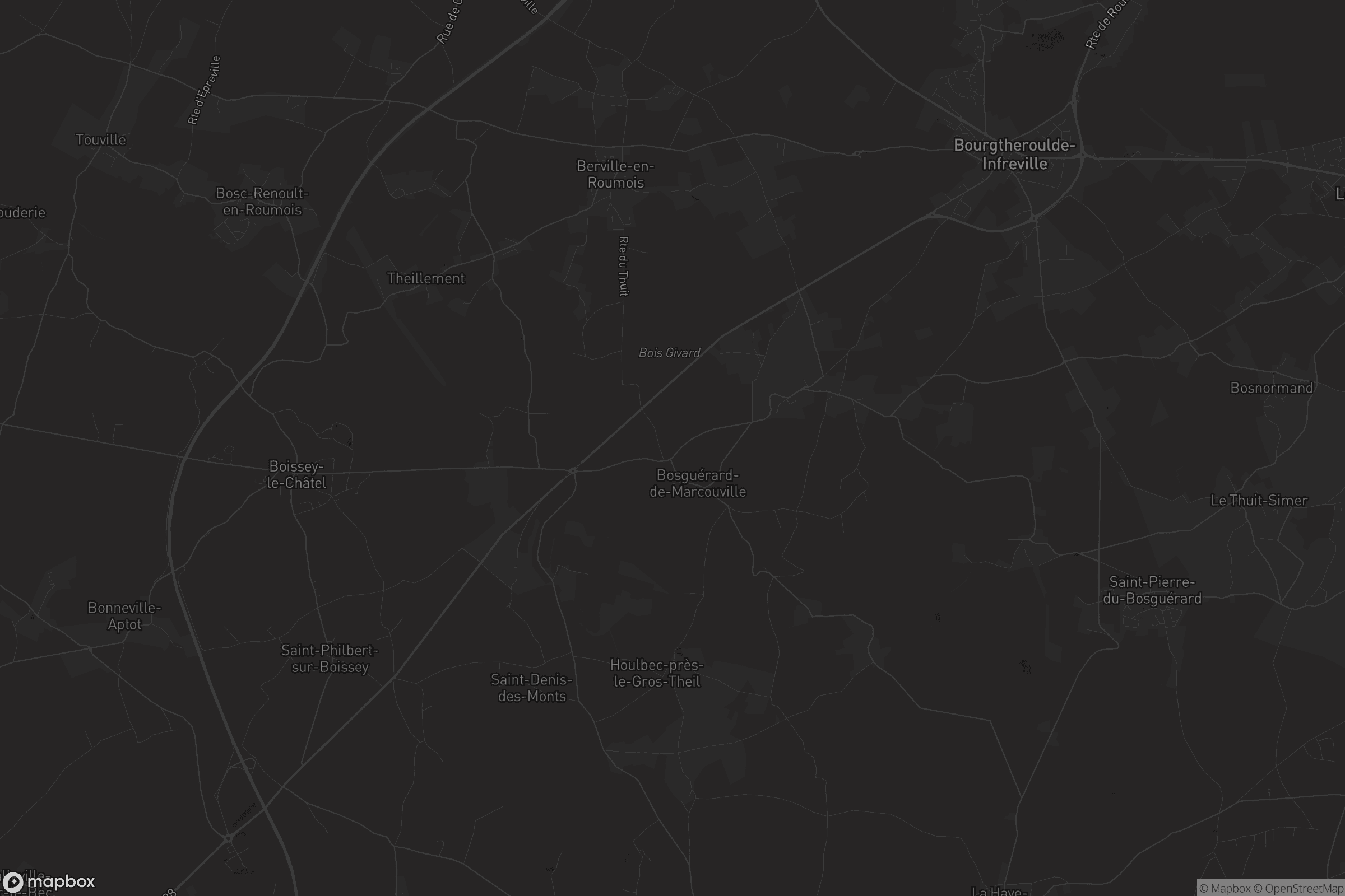 Carte de Les Monts du Roumois