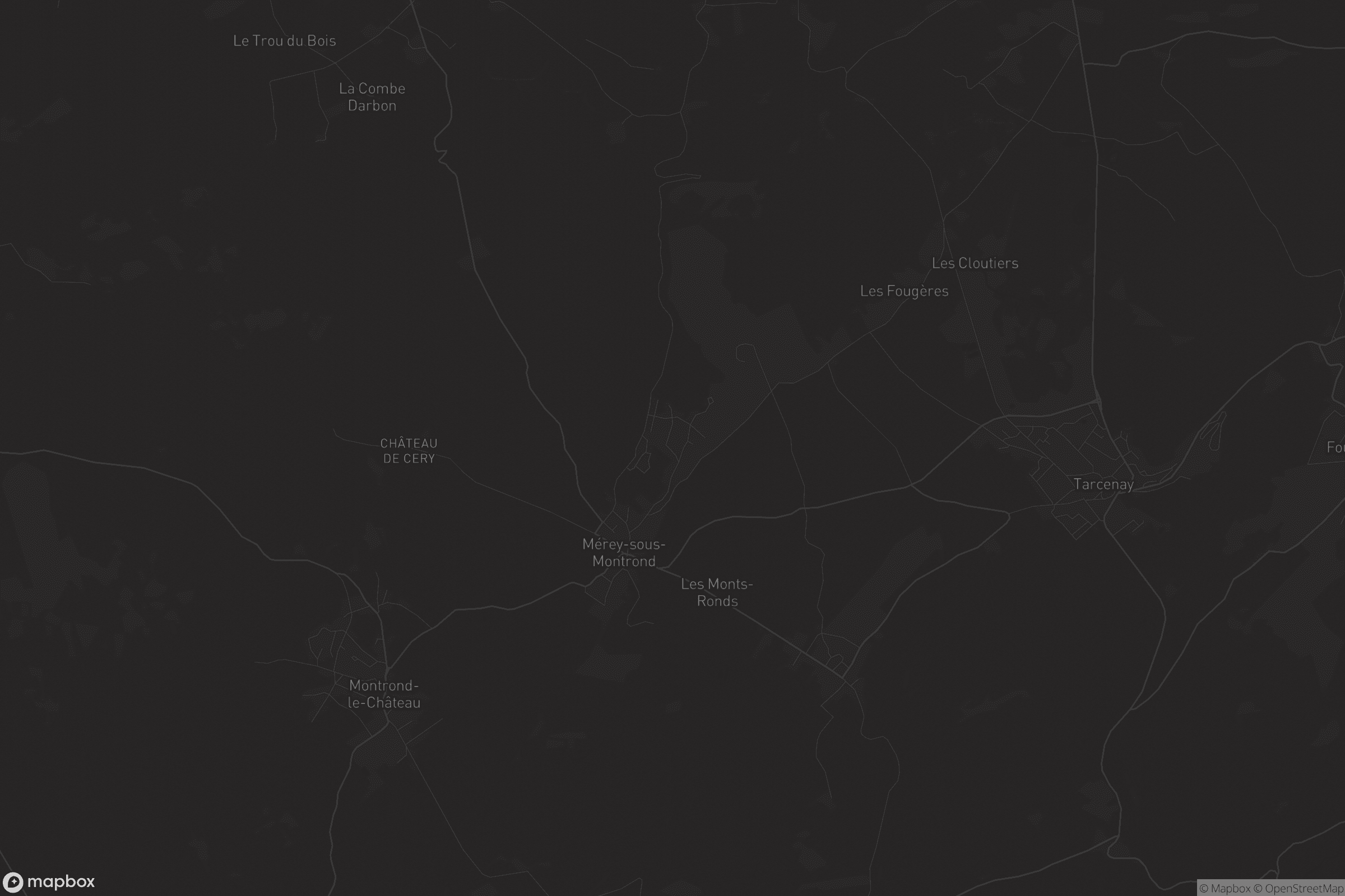 Carte de Les Monts-Ronds