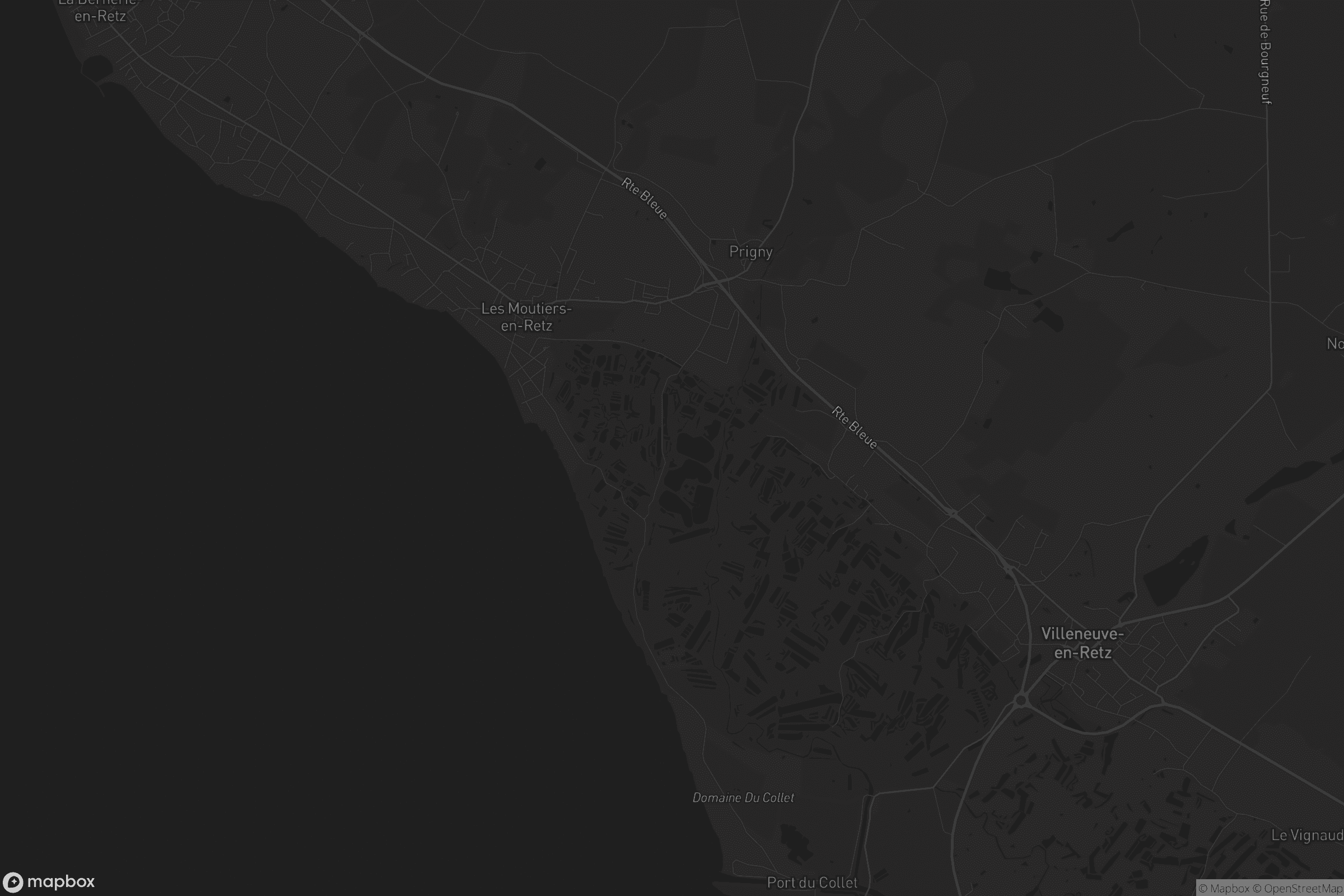 Carte de Les Moutiers-en-Retz