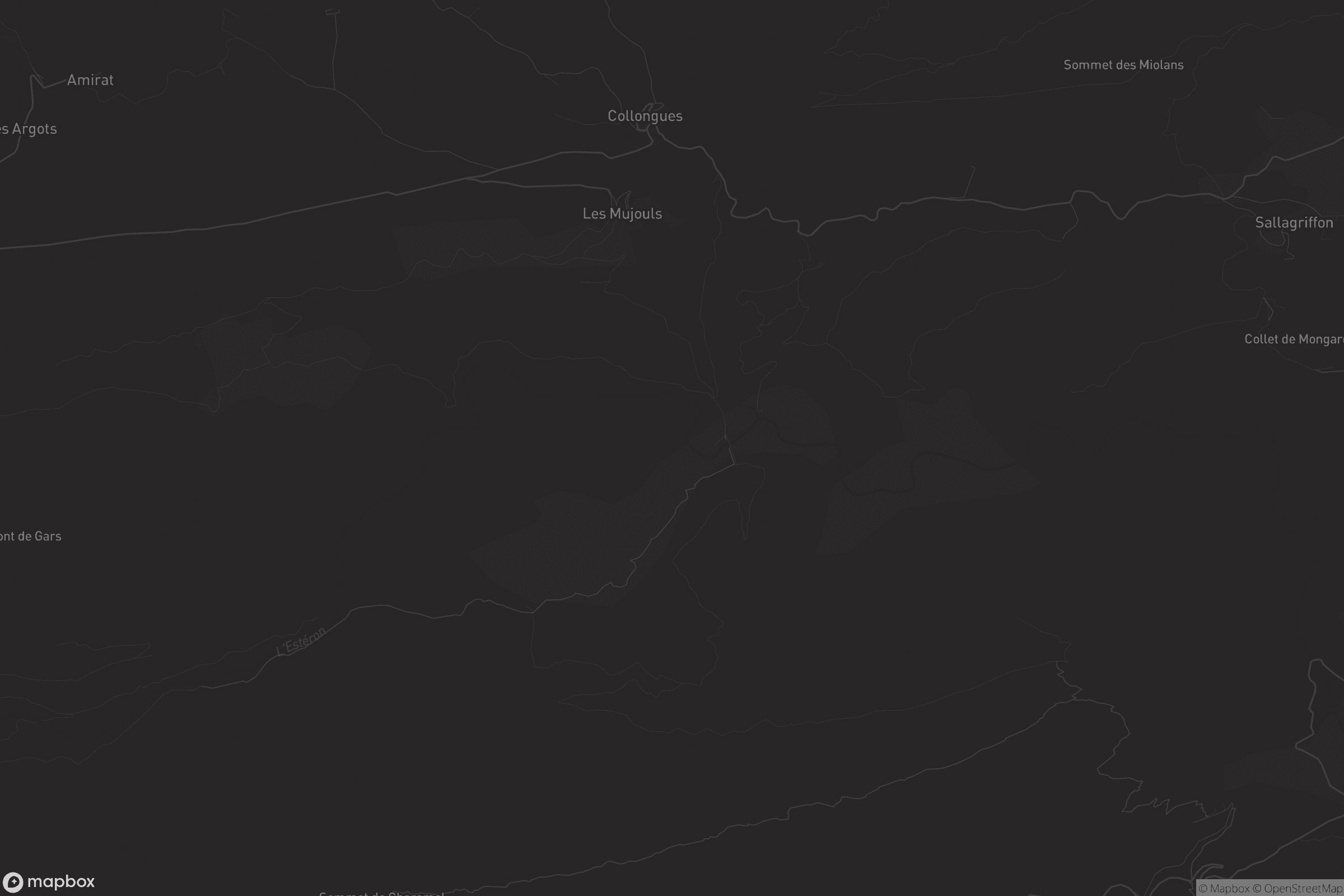 Carte de Les Mujouls