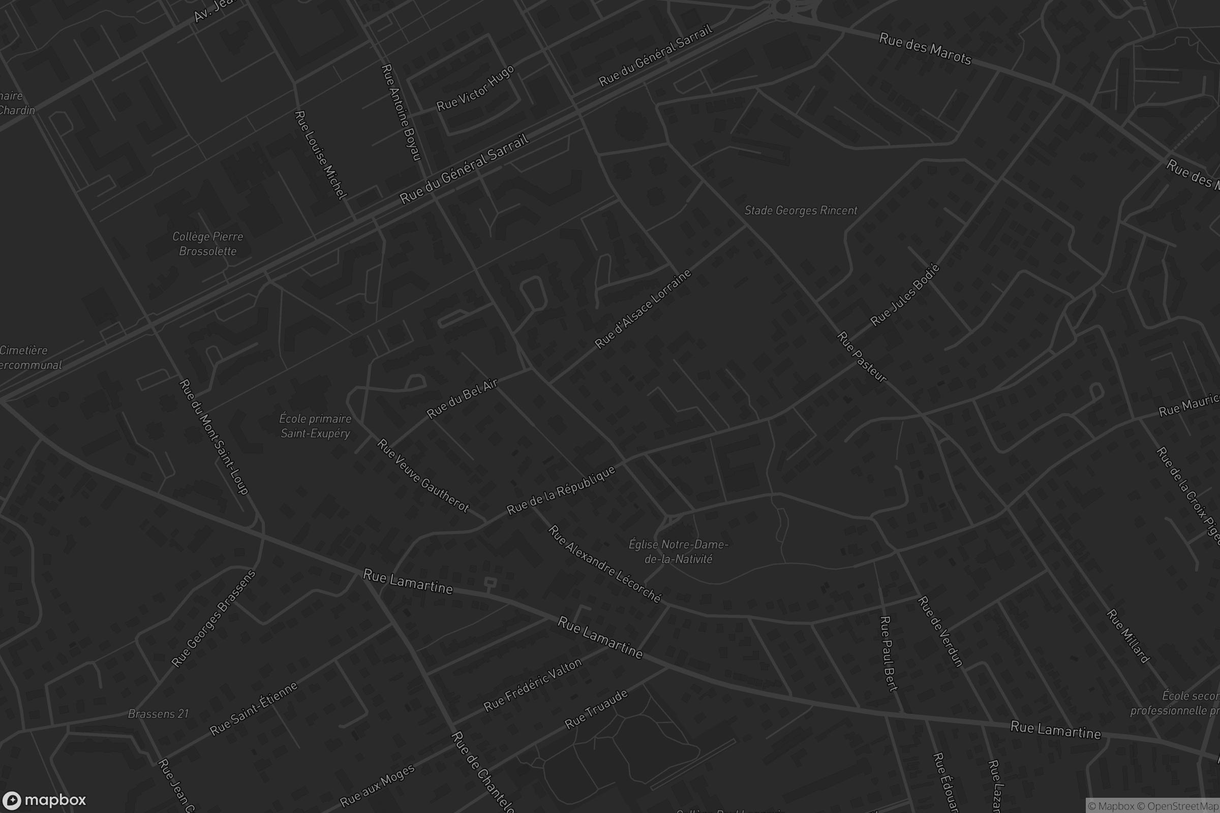 Carte de Les Noës-près-Troyes