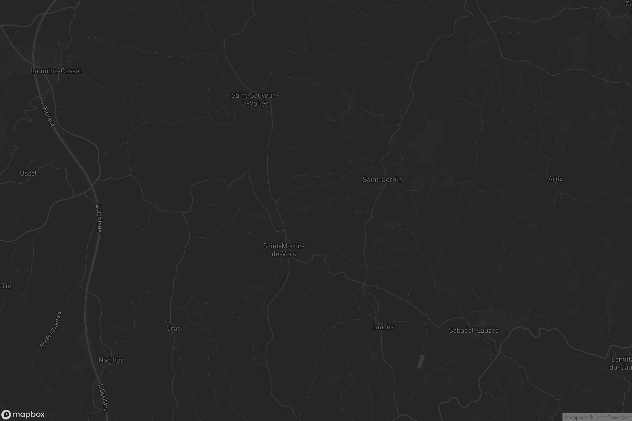 Carte de Les Pechs-du-Vers