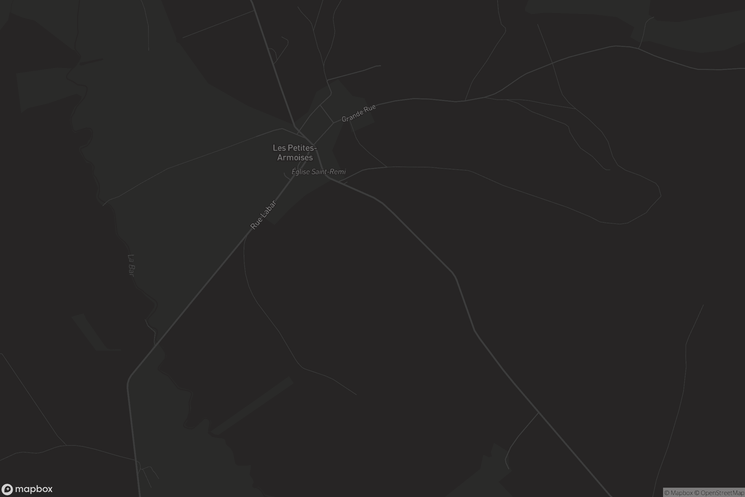 Carte de Les Petites-Armoises