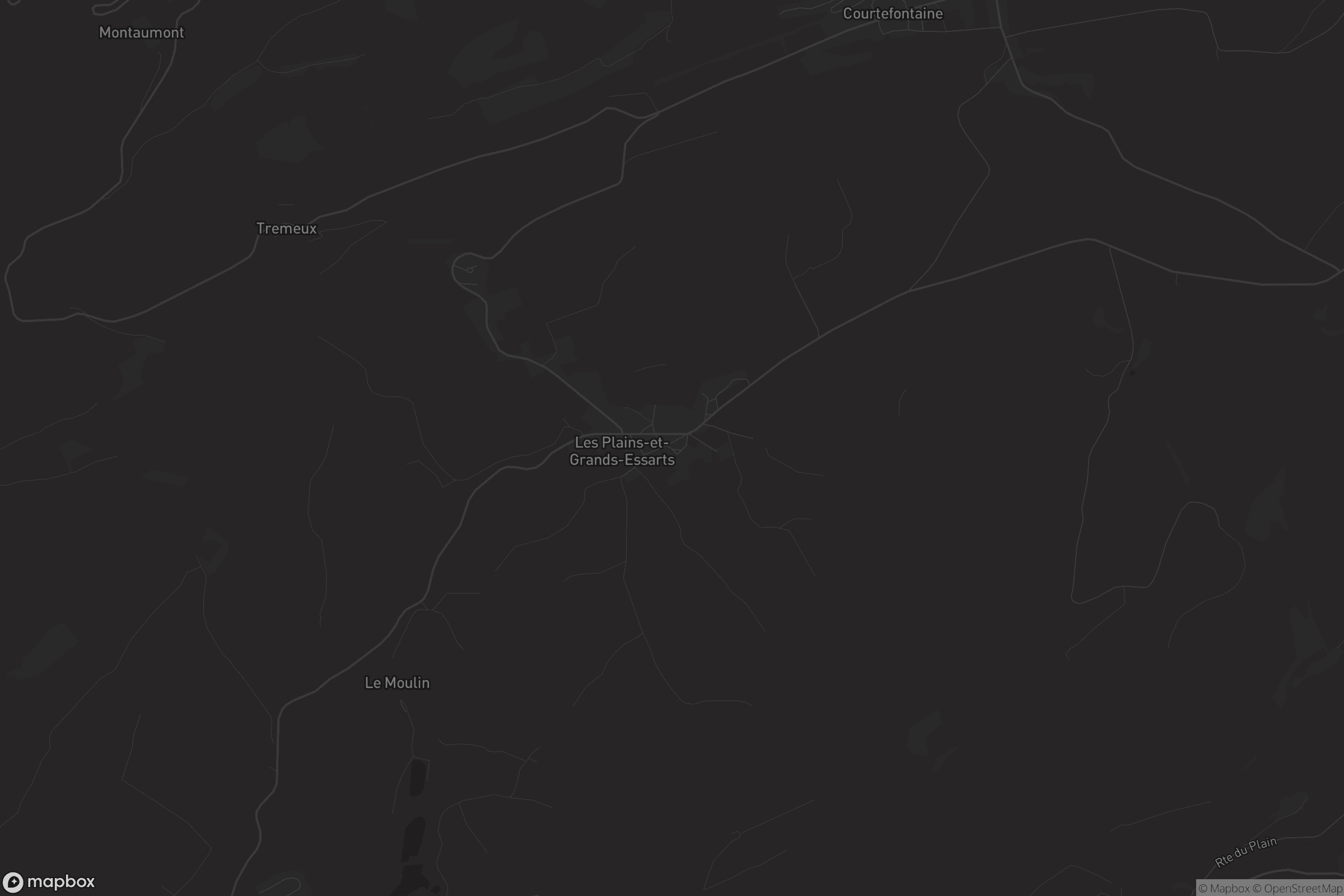 Carte de Les Plains-et-Grands-Essarts