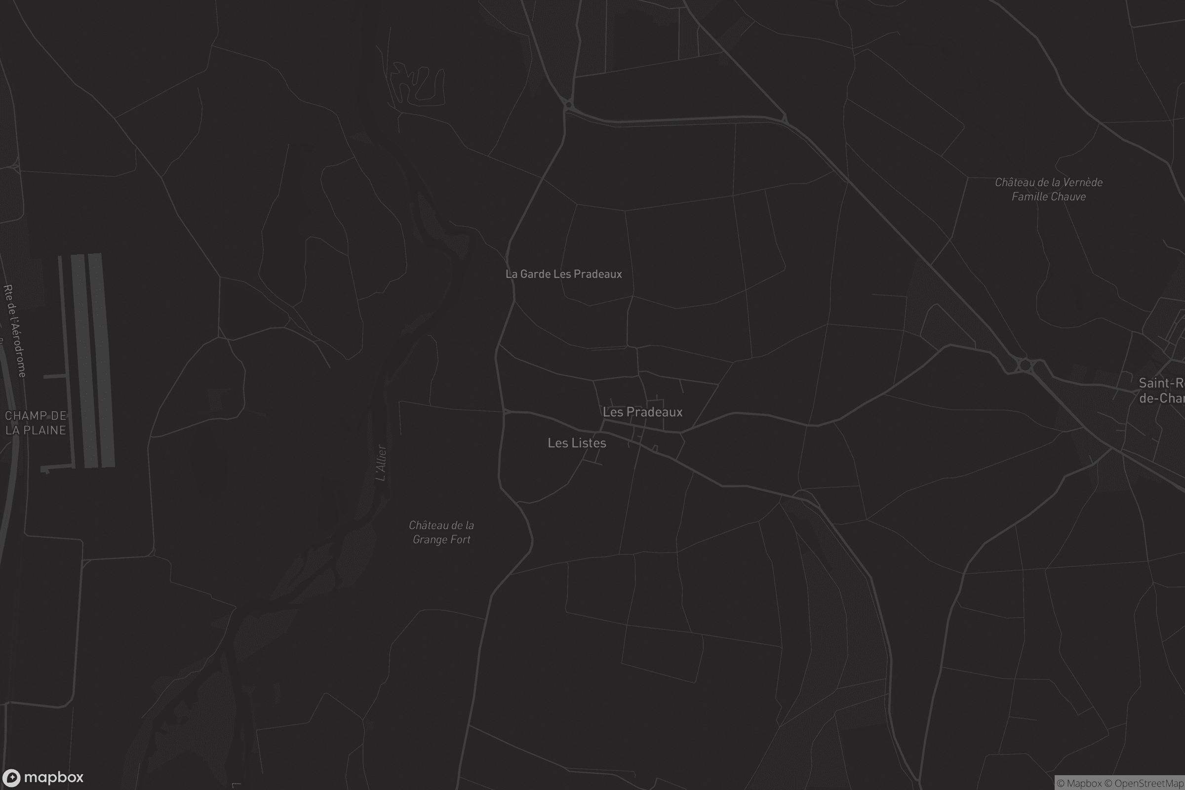 Carte de Les Pradeaux