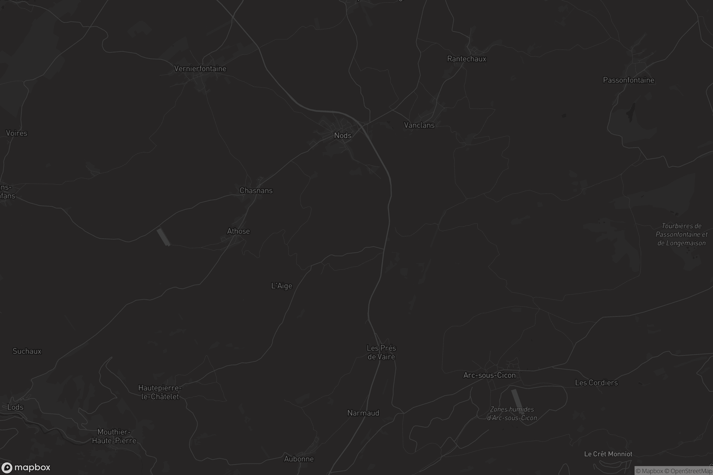 Carte de Les Premiers Sapins