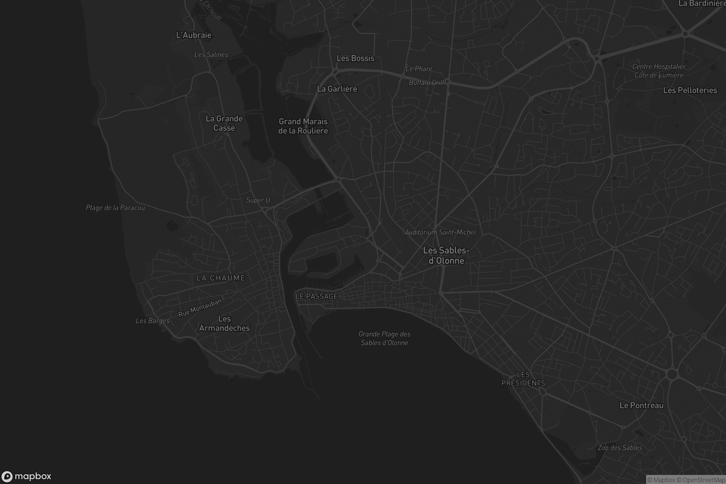 Carte de Les Sables-d'Olonne