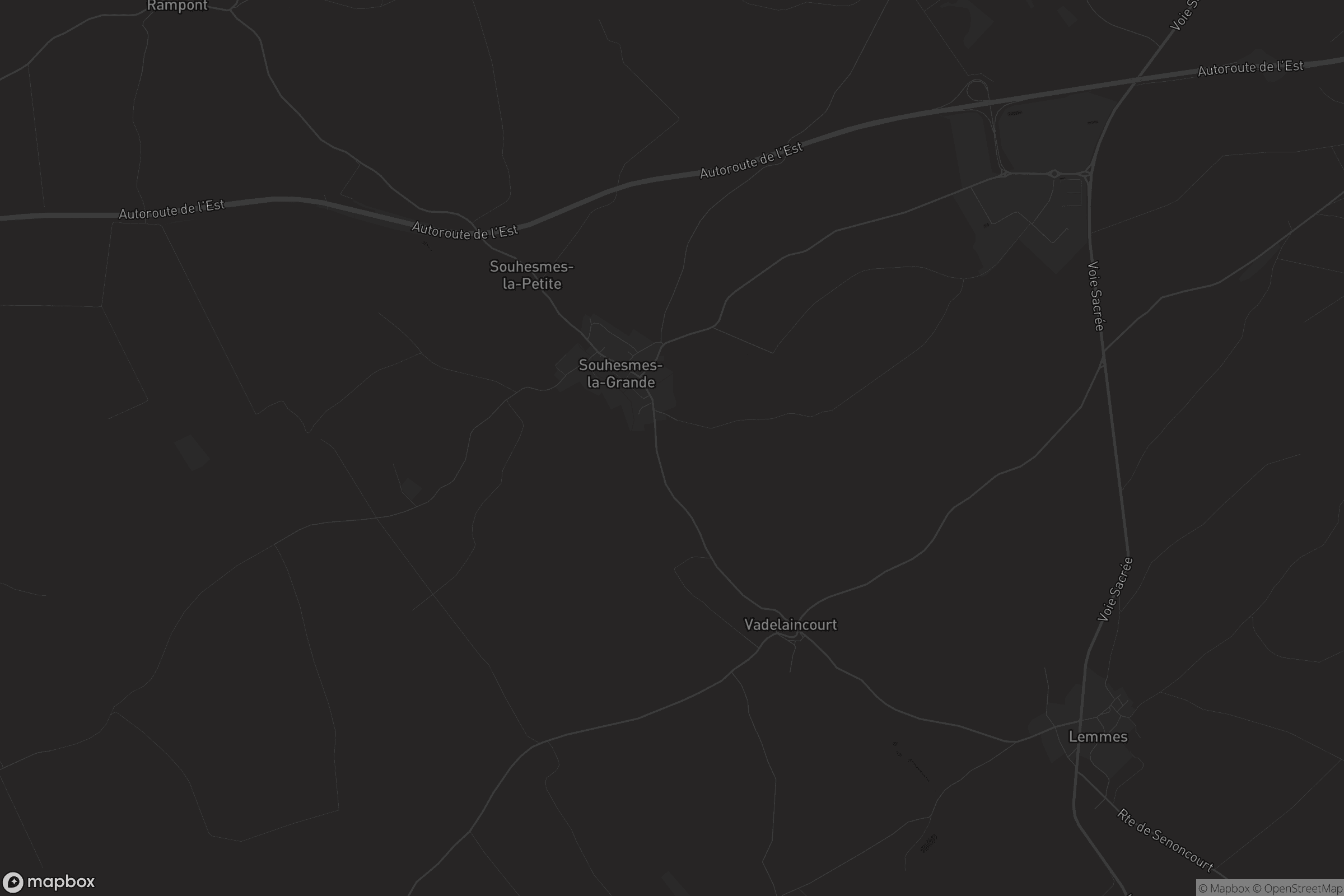 Carte de Les Souhesmes