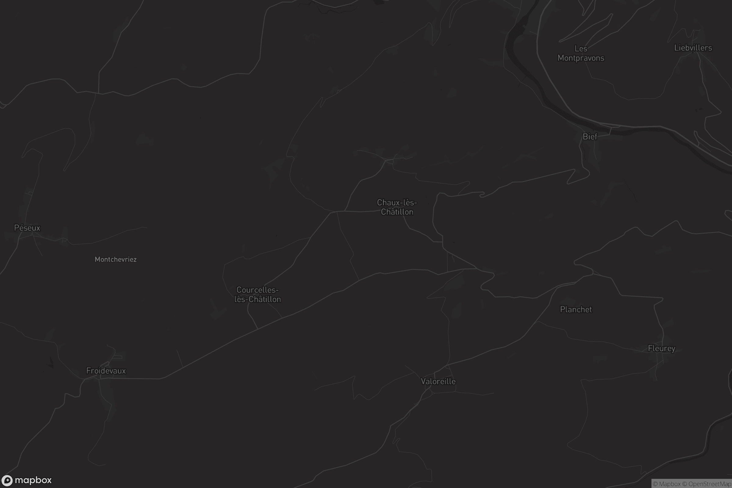 Carte de Les Terres-de-Chaux